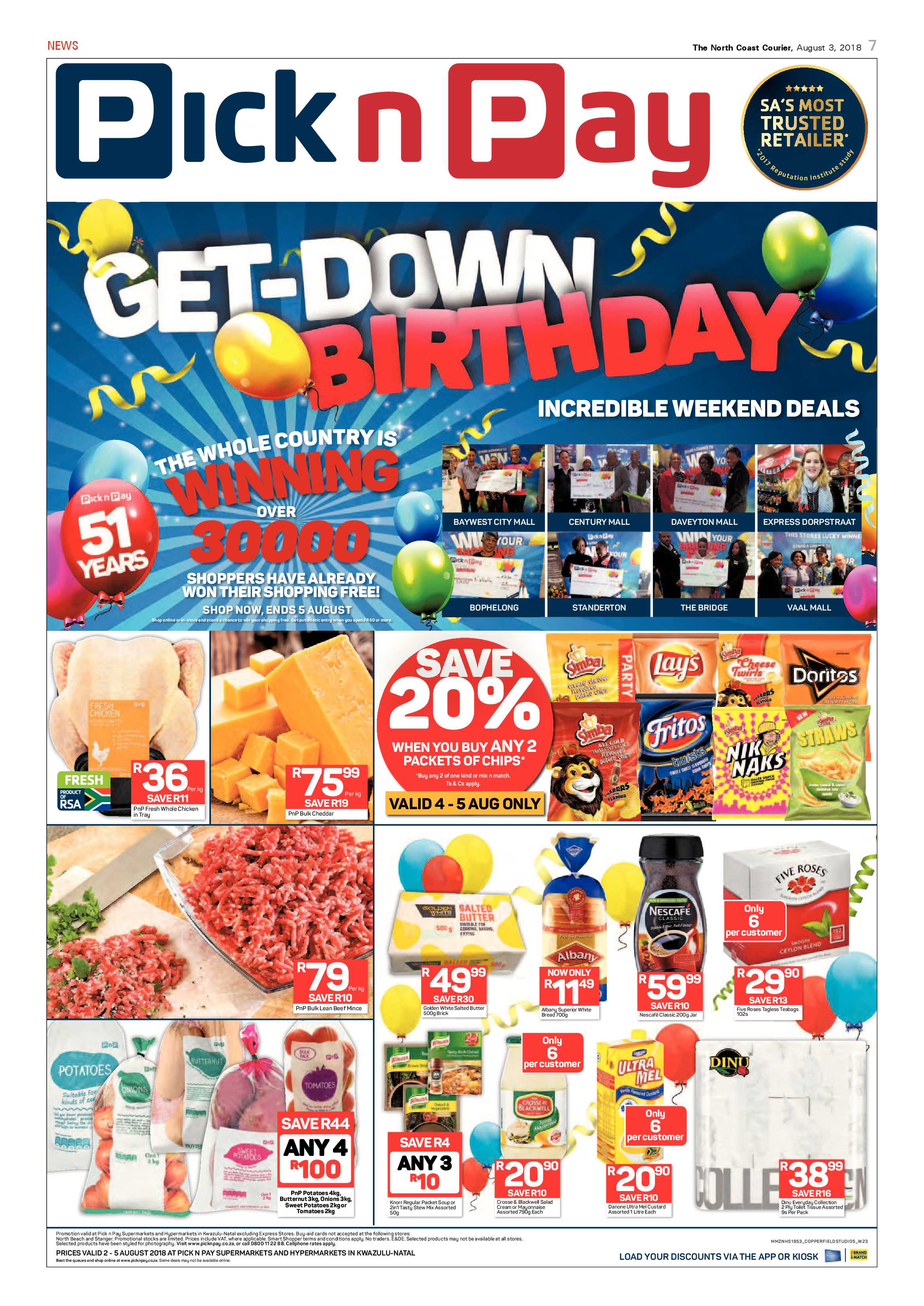 The North Coast Courier – 03 August 2018 page 7