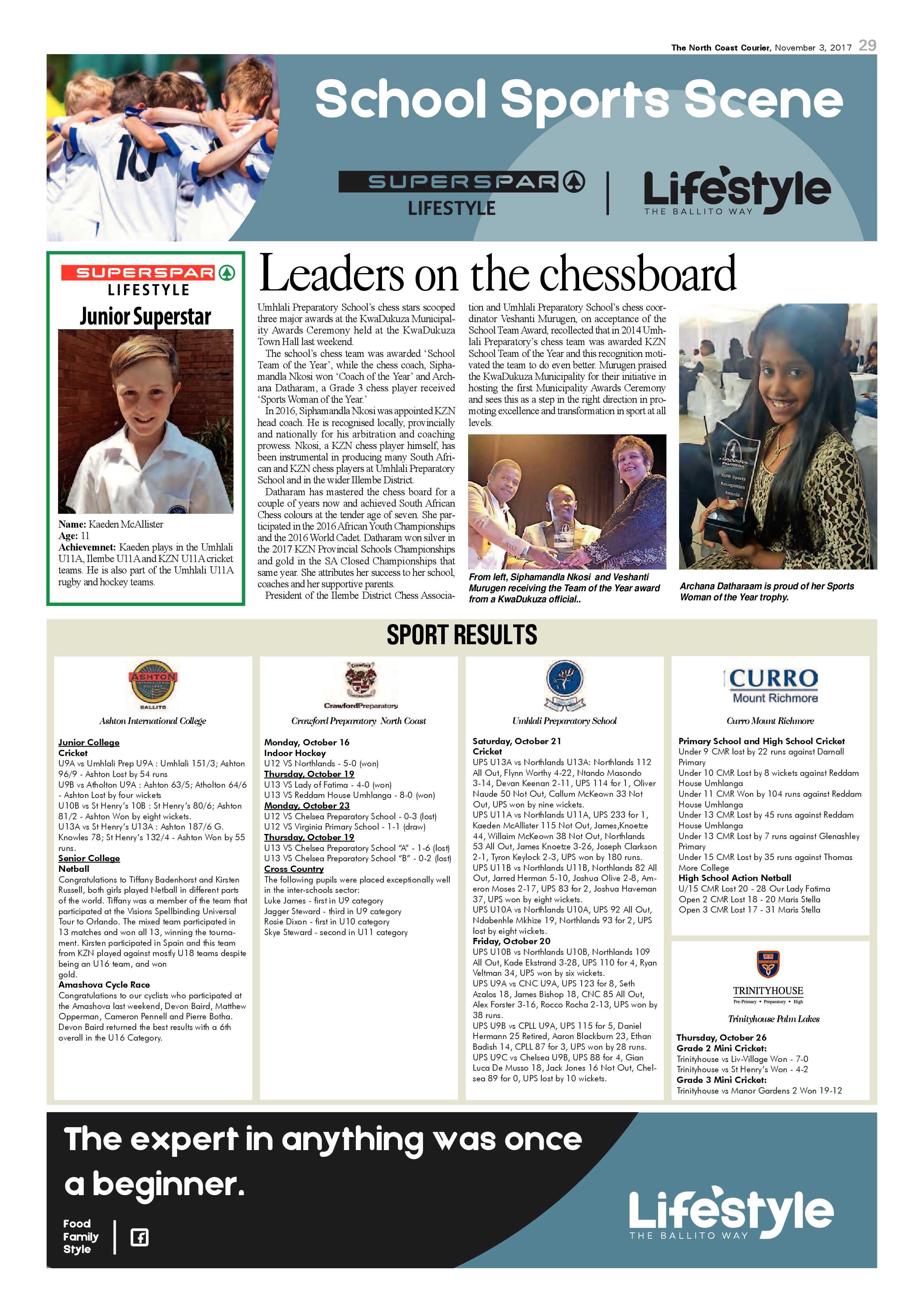 The North Coast Courier – 03 November 2017 page 29