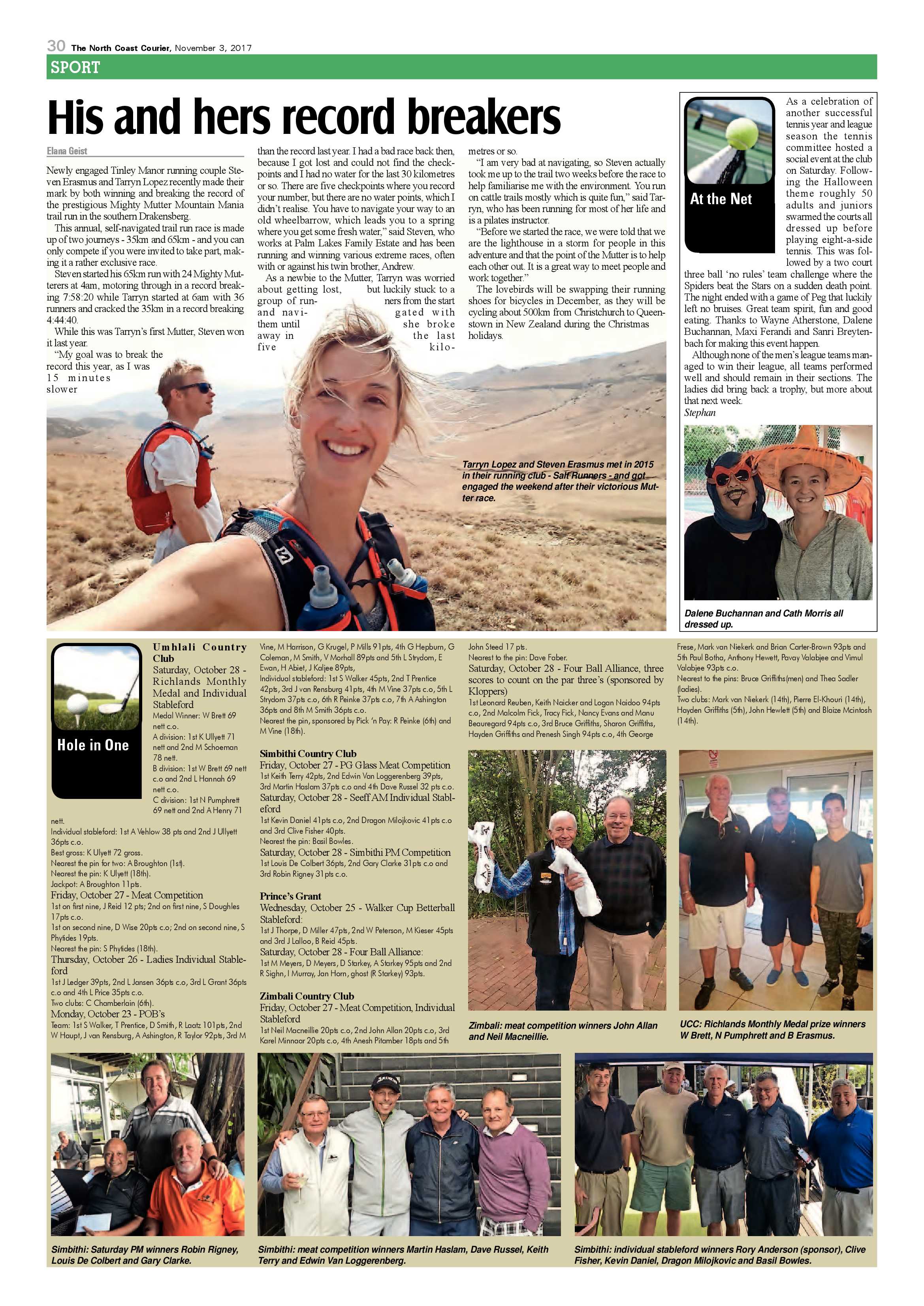The North Coast Courier – 03 November 2017 page 30