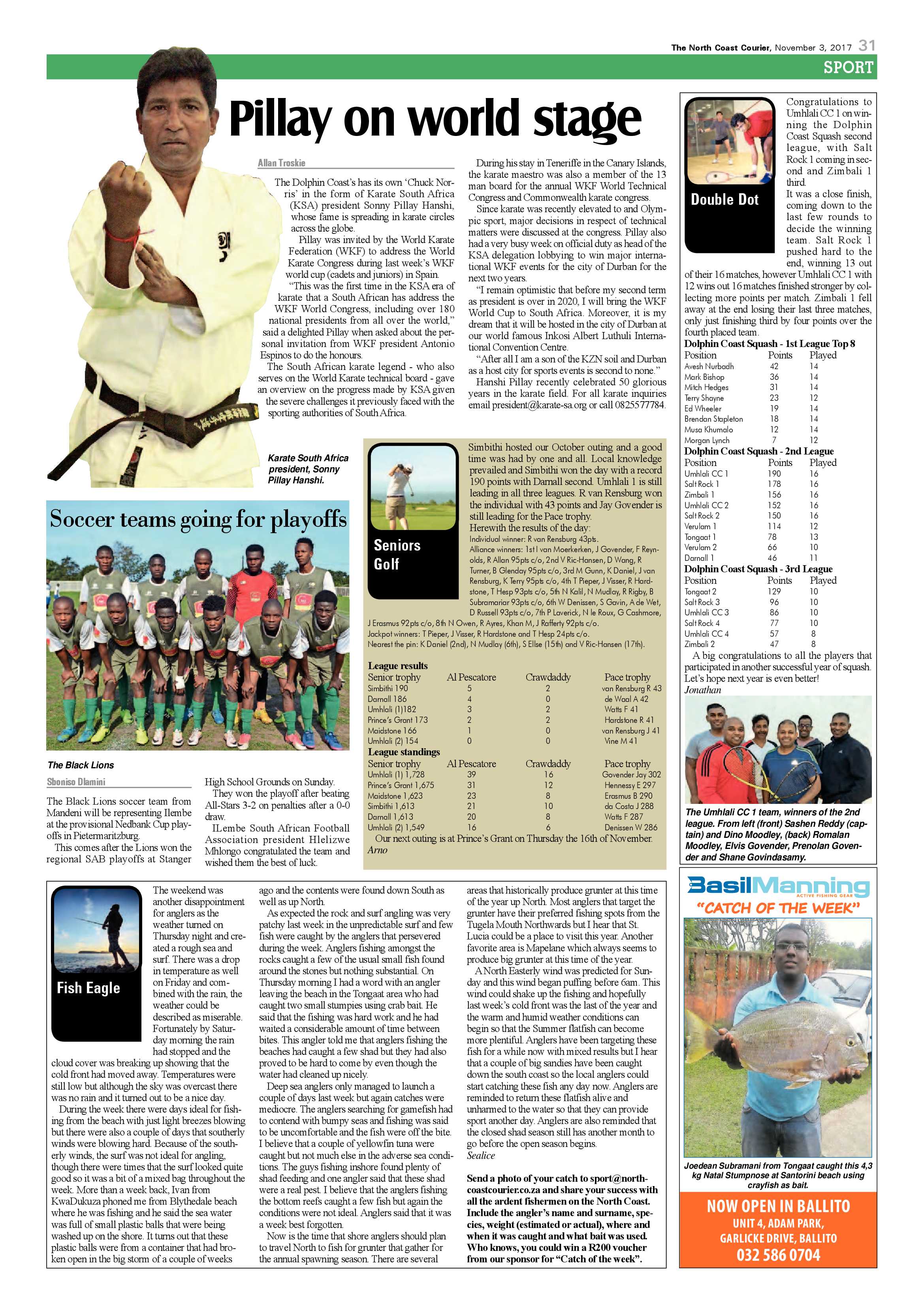The North Coast Courier – 03 November 2017 page 31