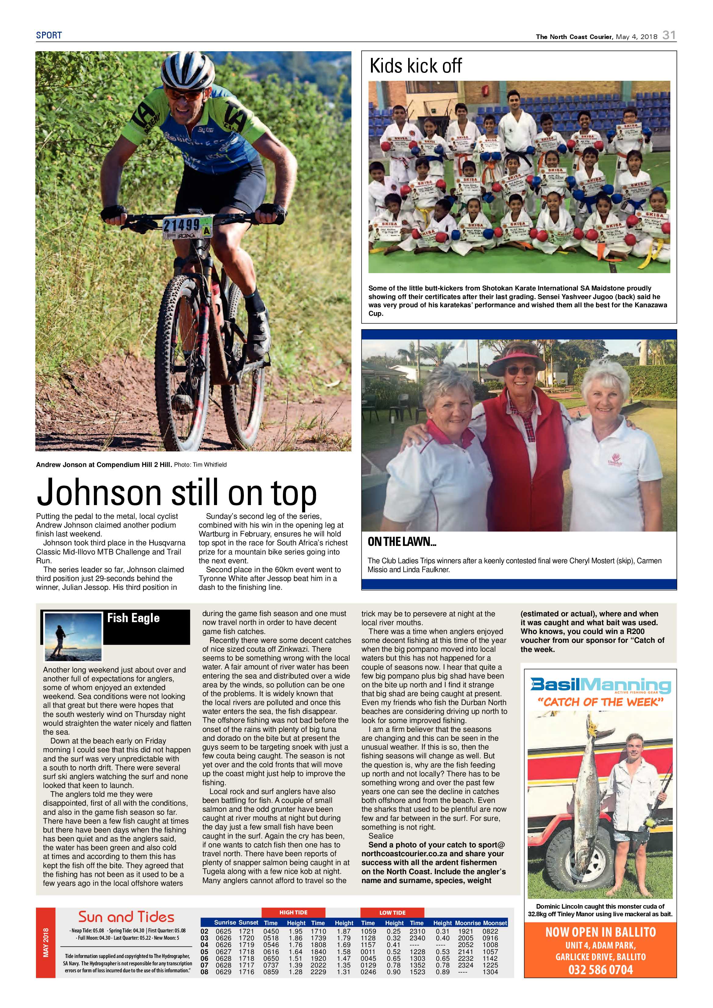The North Coast Courier – 04 May 2018 page 31