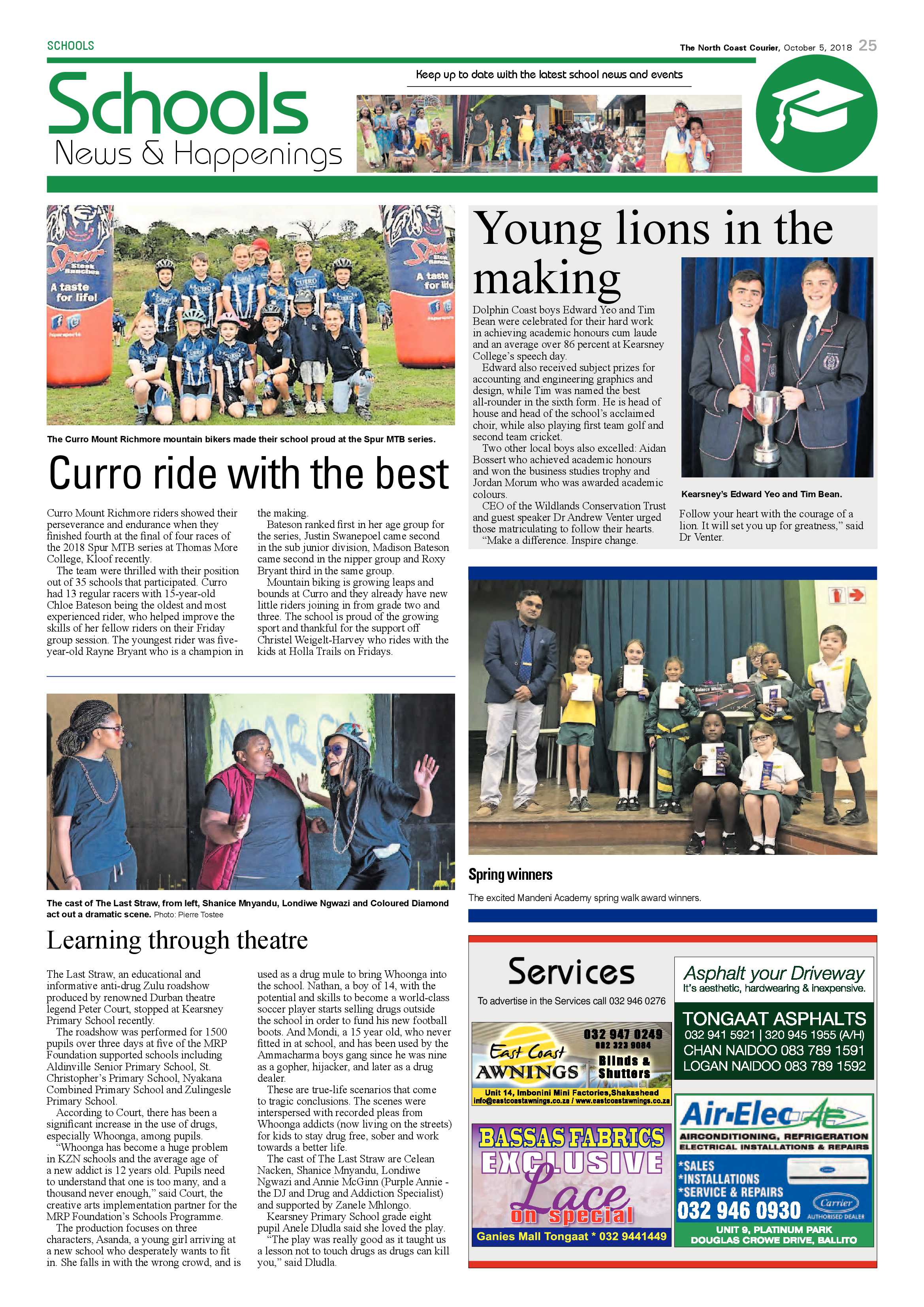 The North Coast Courier – 05 October 2018 page 25