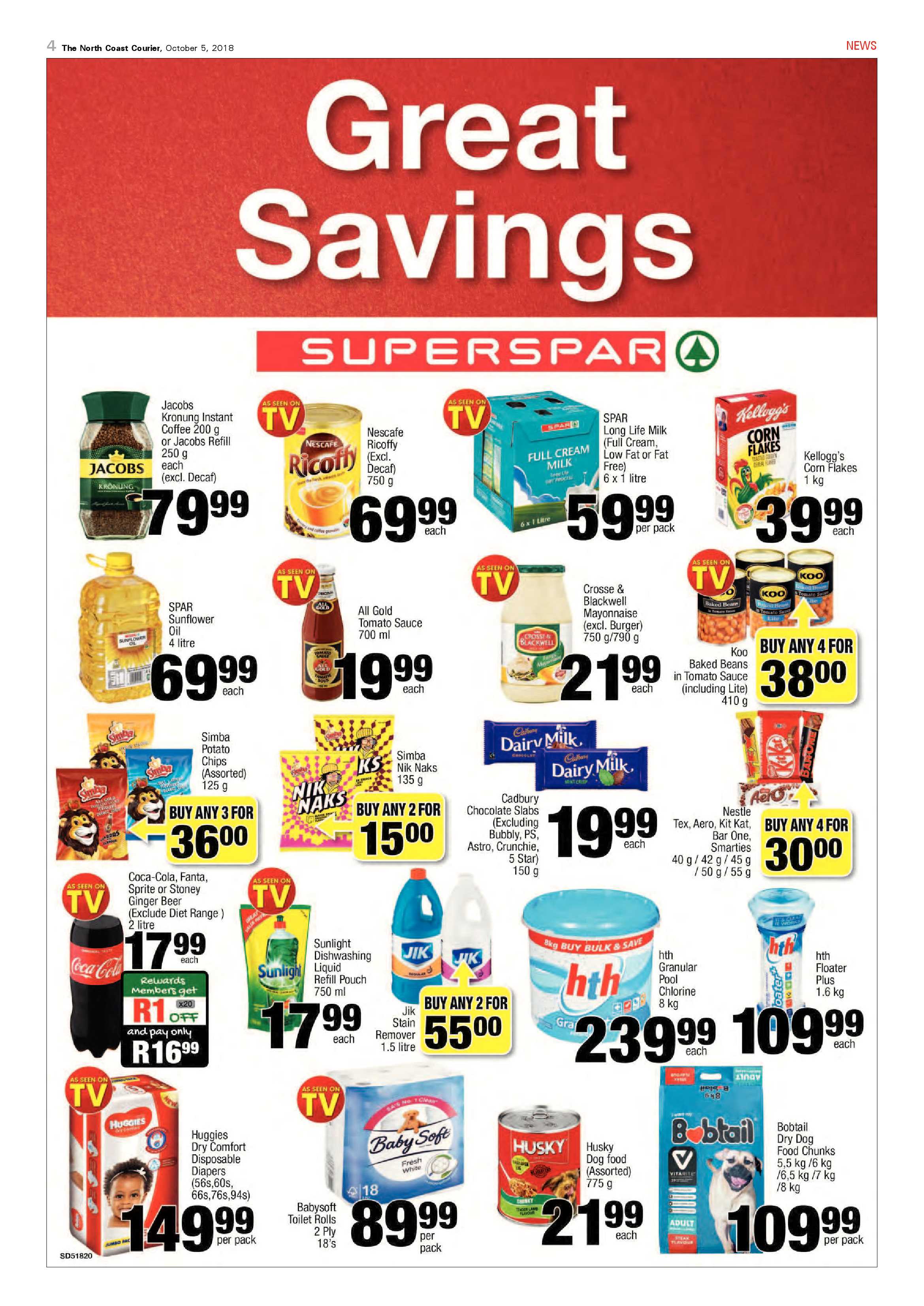 The North Coast Courier – 05 October 2018 page 4