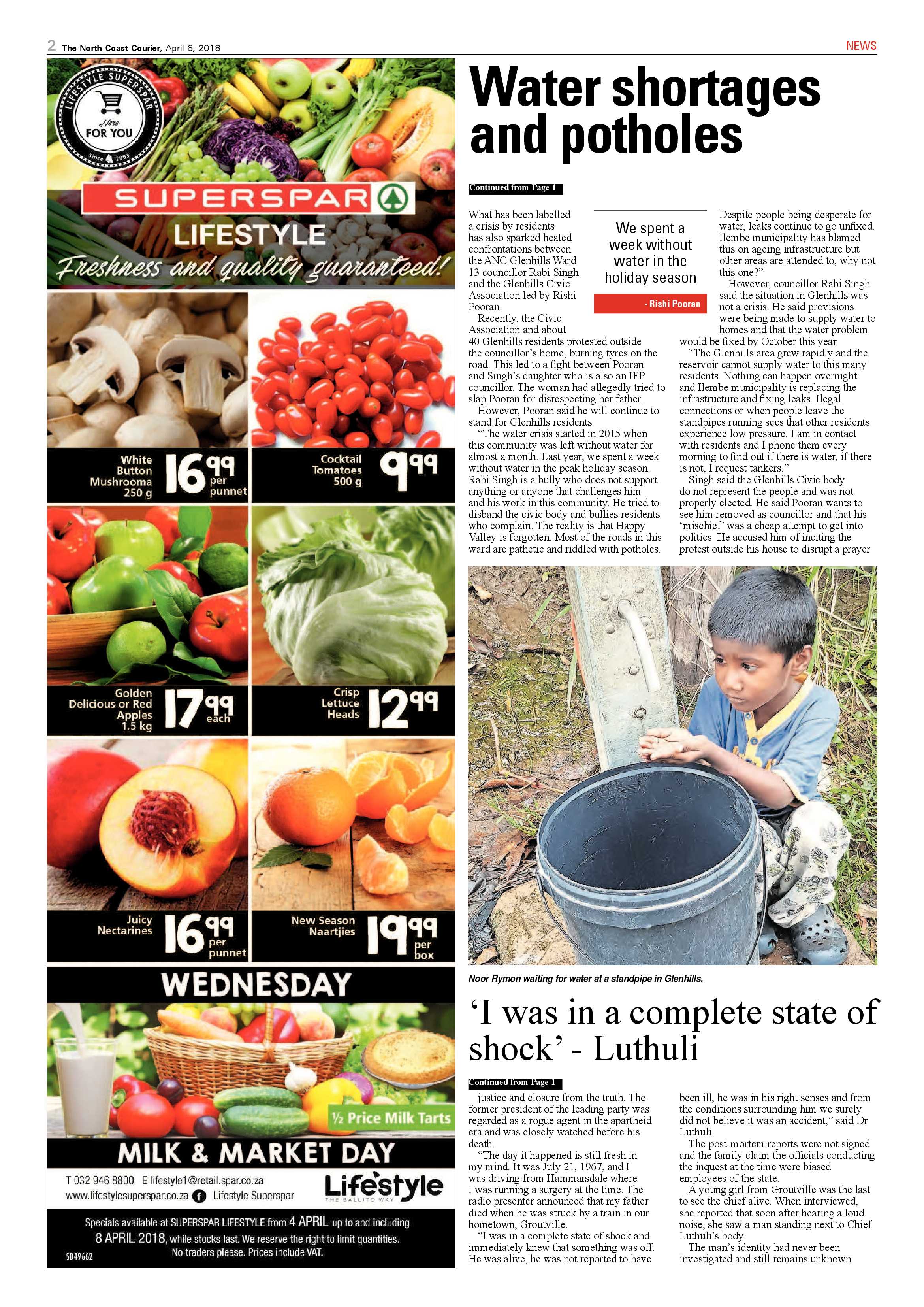 The North Coast Courier – 06 April 2018 page 2
