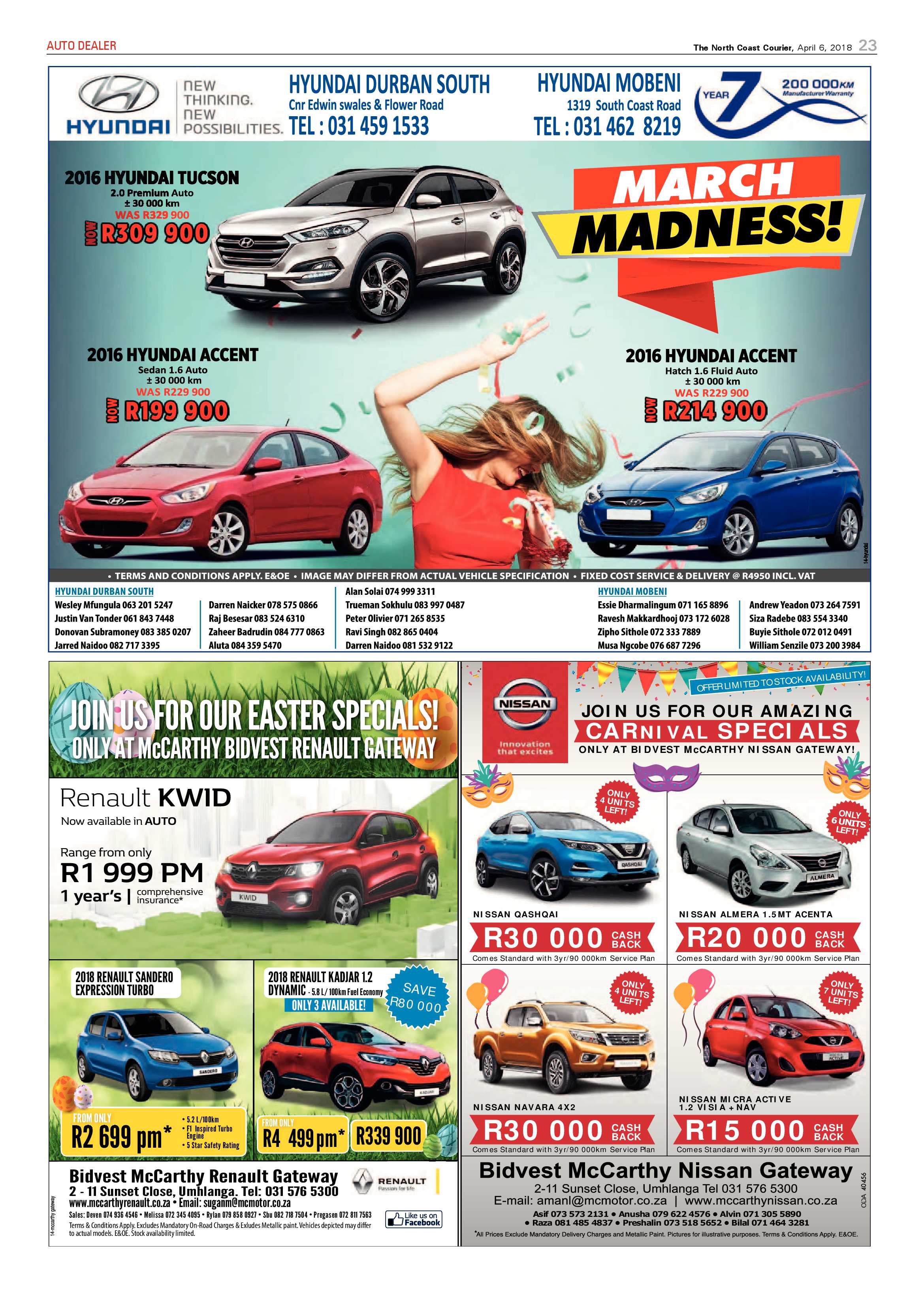 The North Coast Courier – 06 April 2018 page 23