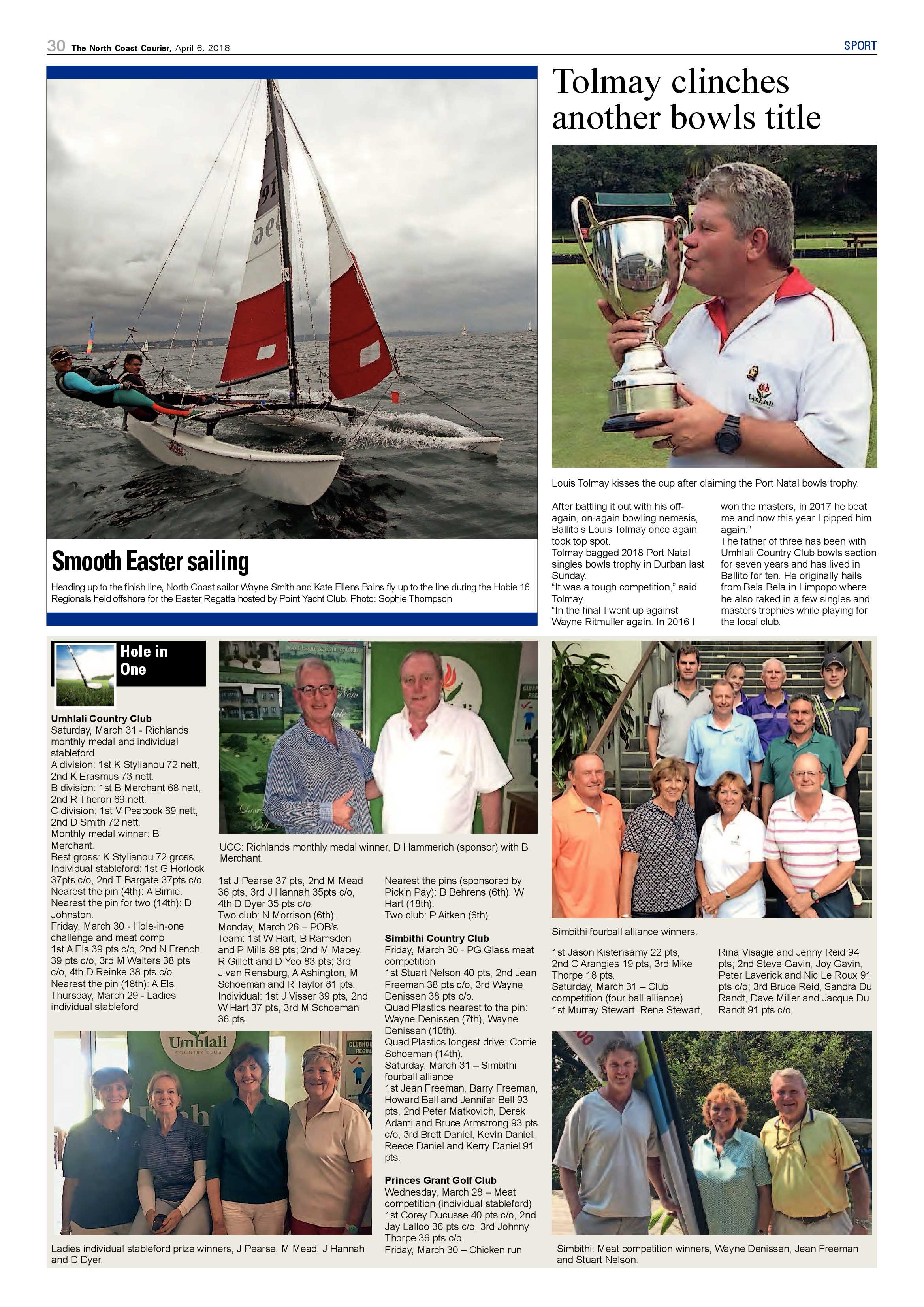 The North Coast Courier – 06 April 2018 page 30