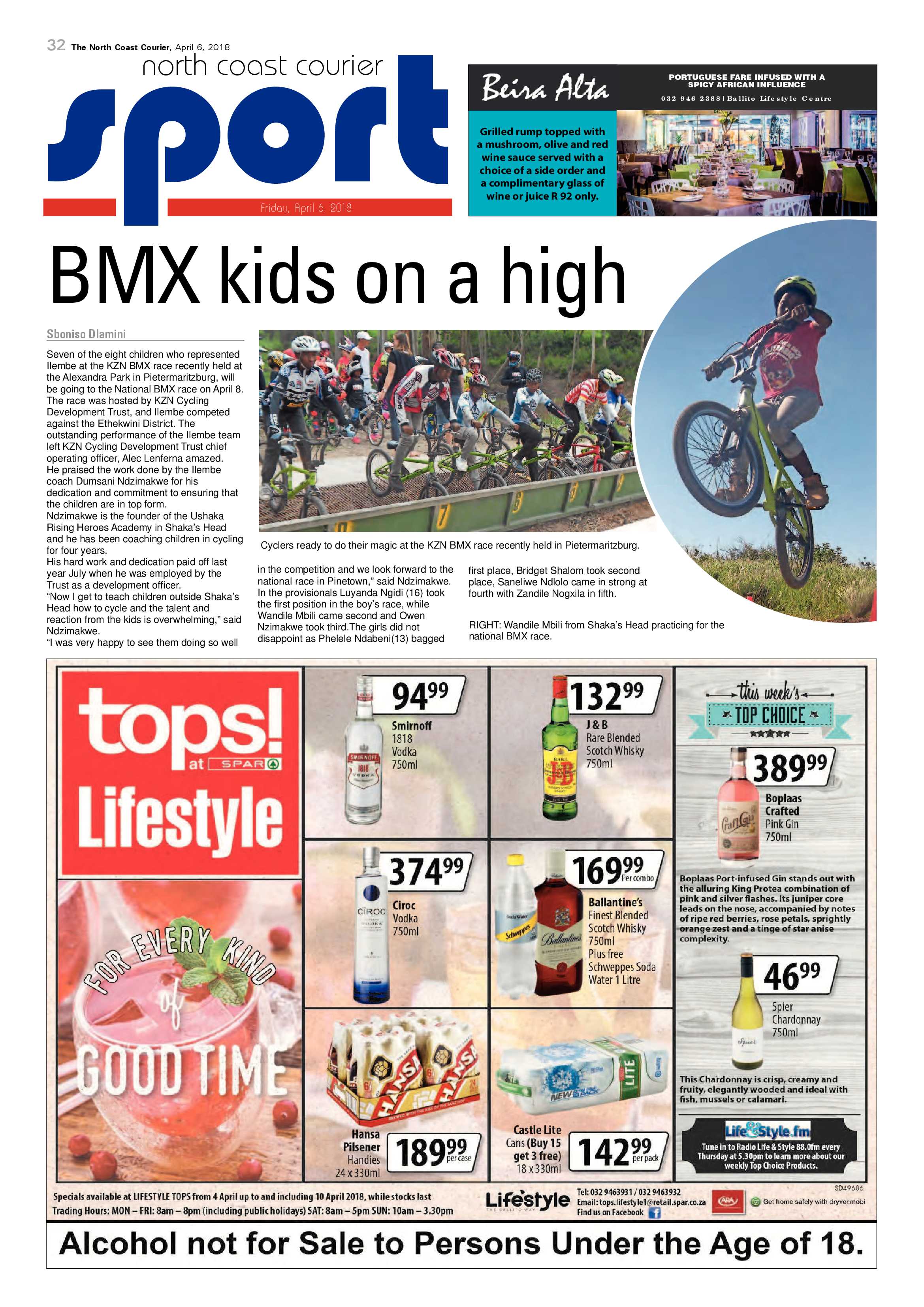 The North Coast Courier – 06 April 2018 page 32