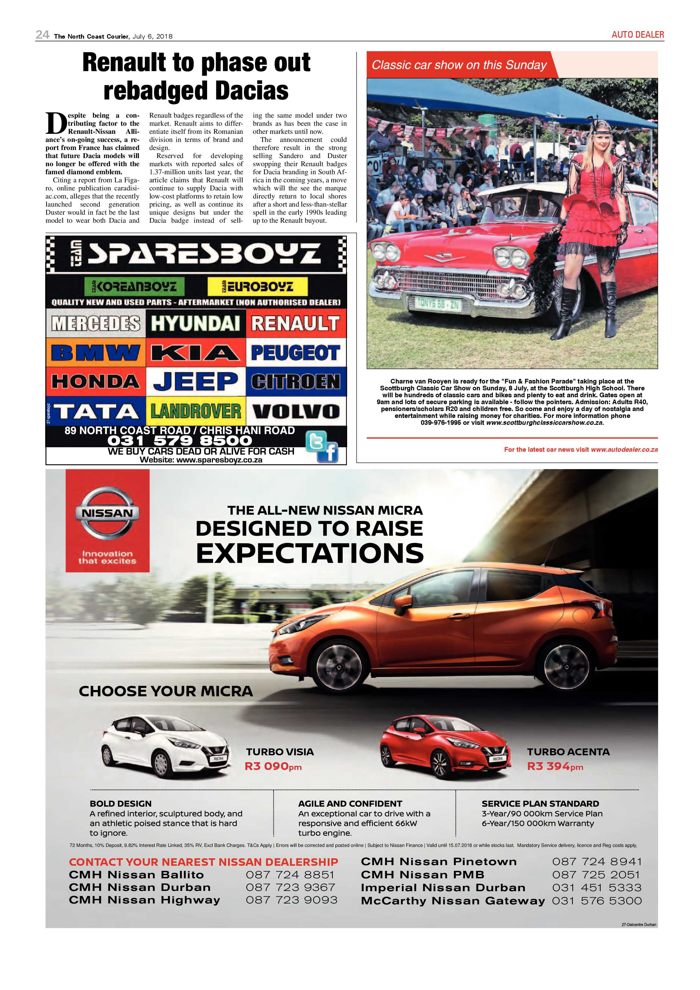 The North Coast Courier – 06 July 2018 page 24