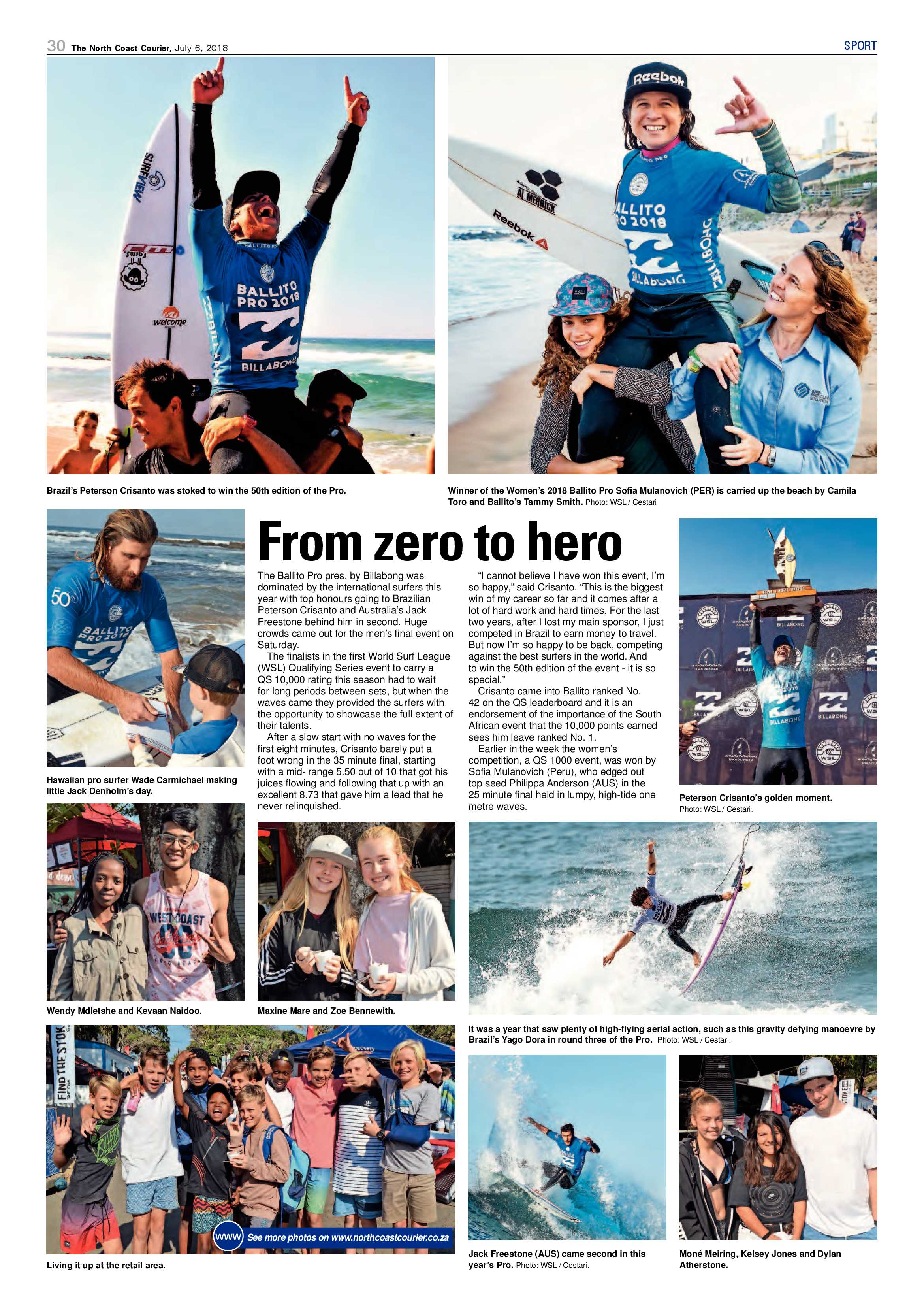 The North Coast Courier – 06 July 2018 page 30