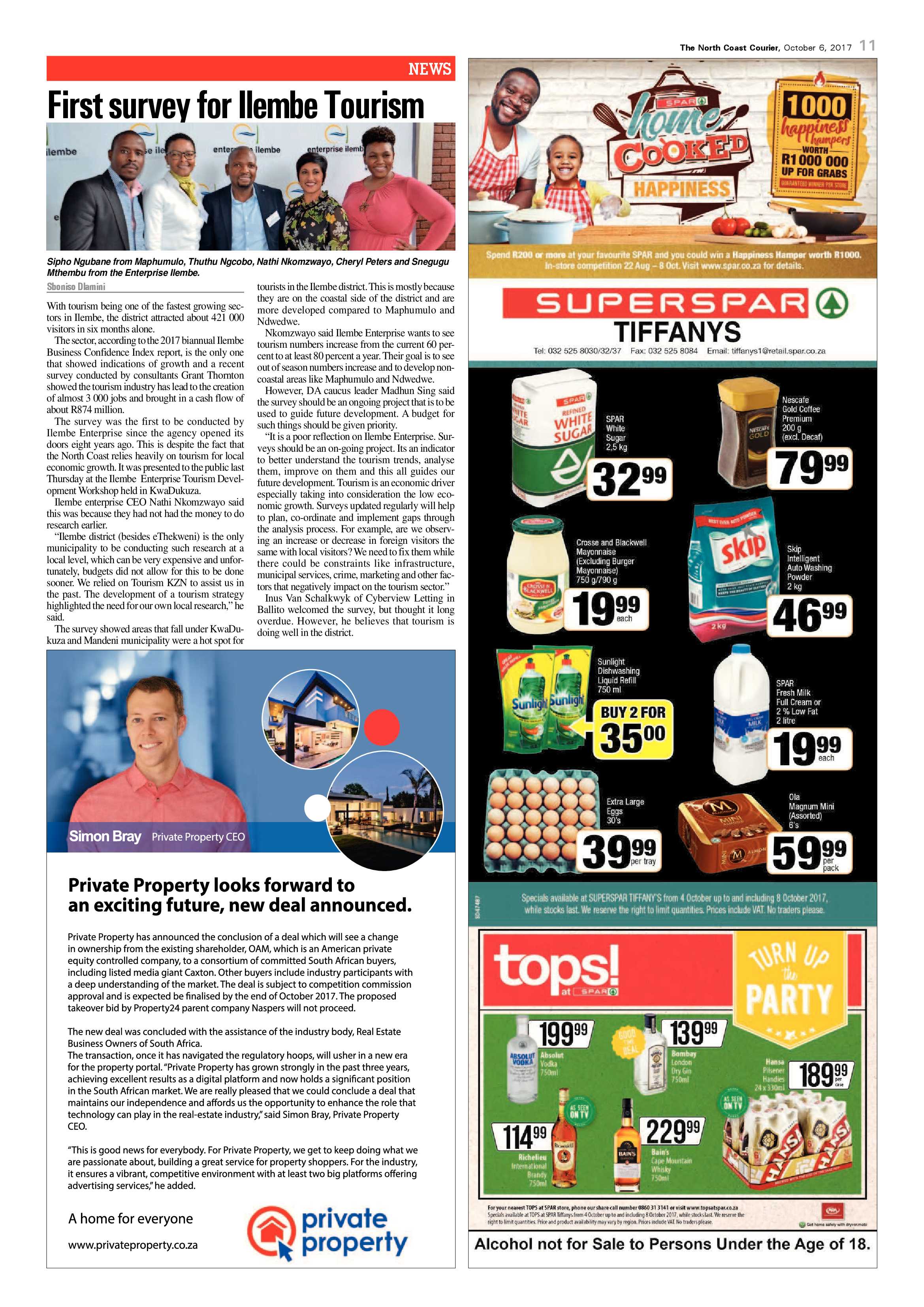 The North Coast Courier – 06 October 2017 page 11