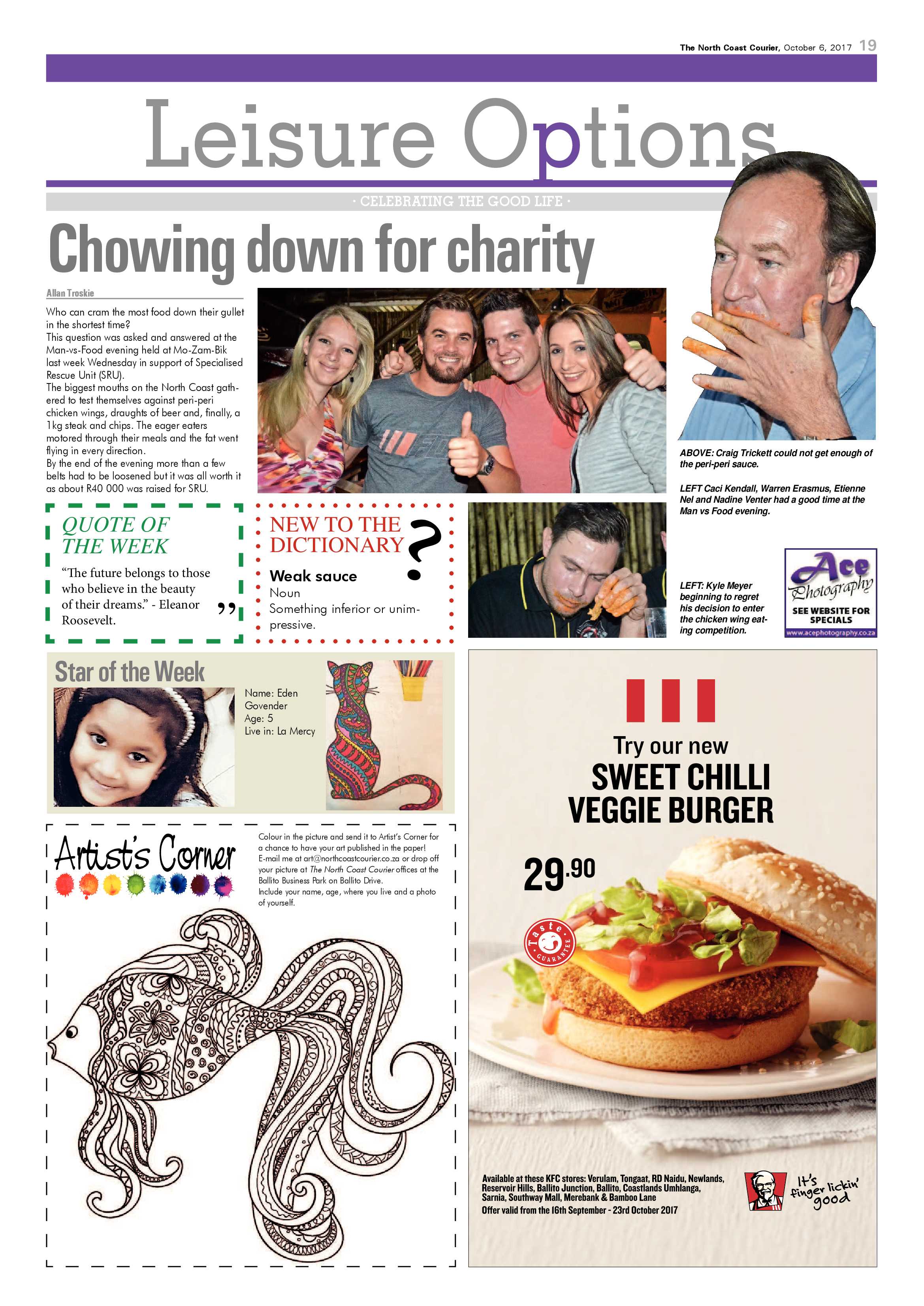 The North Coast Courier – 06 October 2017 page 19