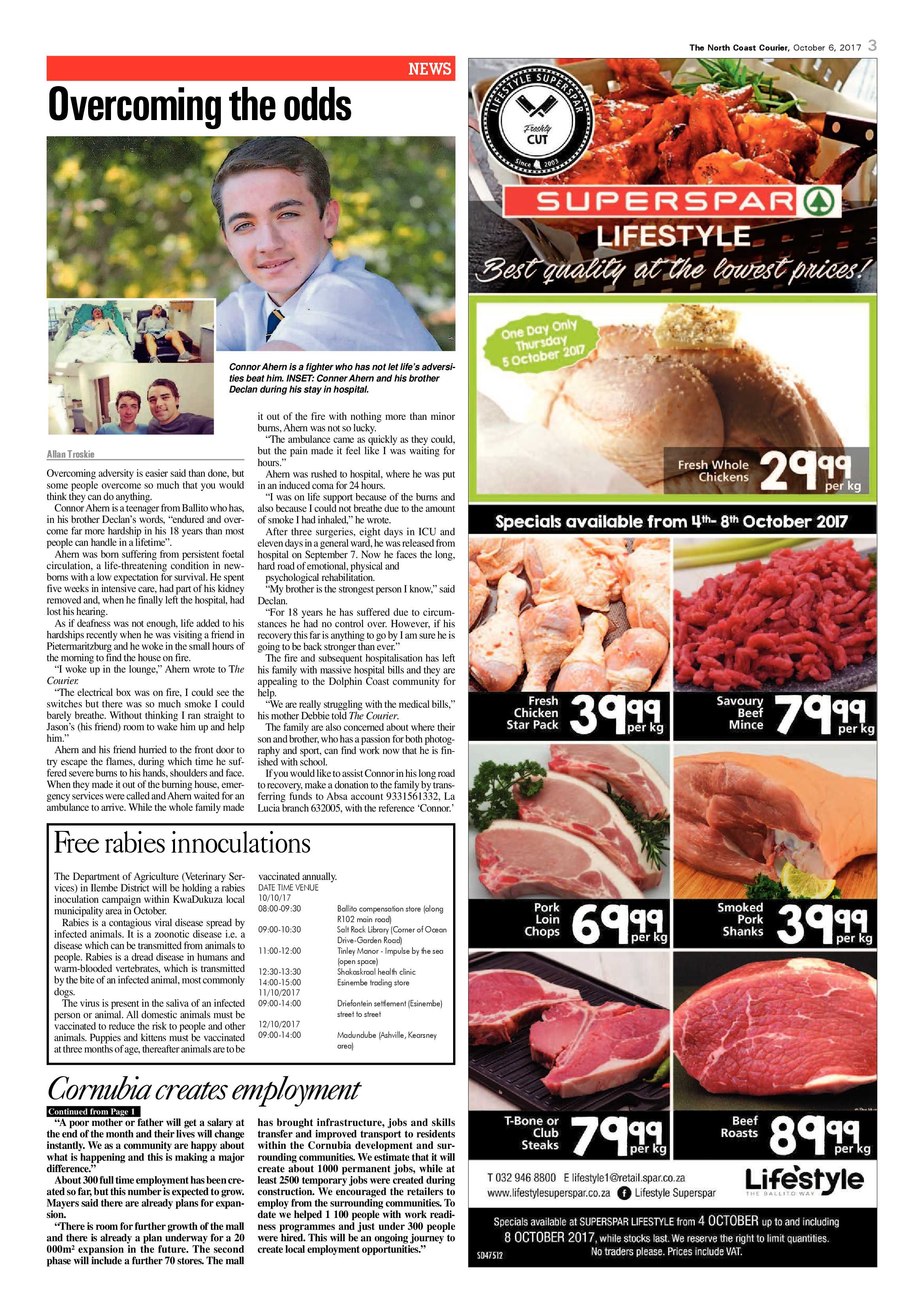 The North Coast Courier – 06 October 2017 page 3