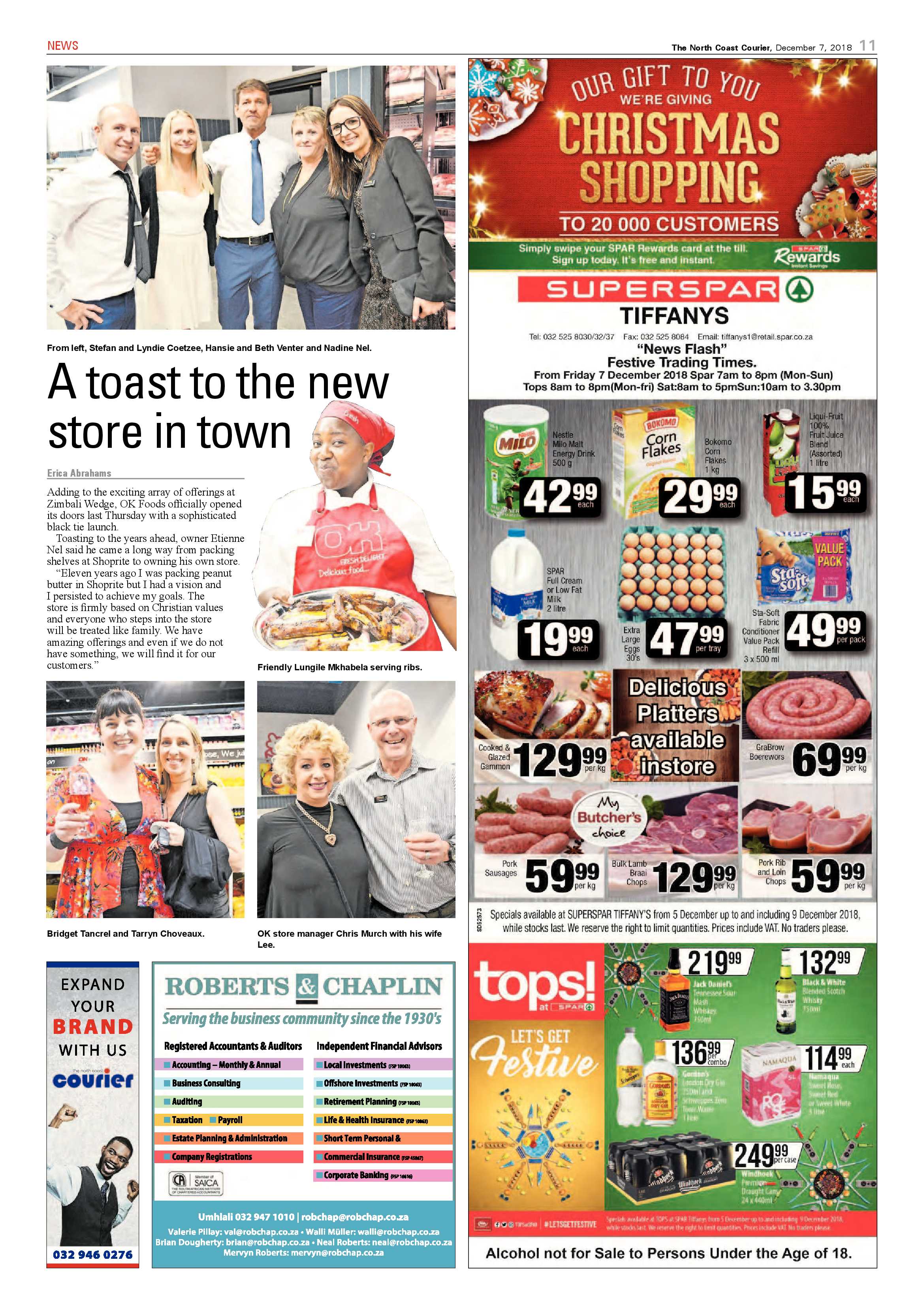 The North Coast Courier – 07 December 2018 page 11