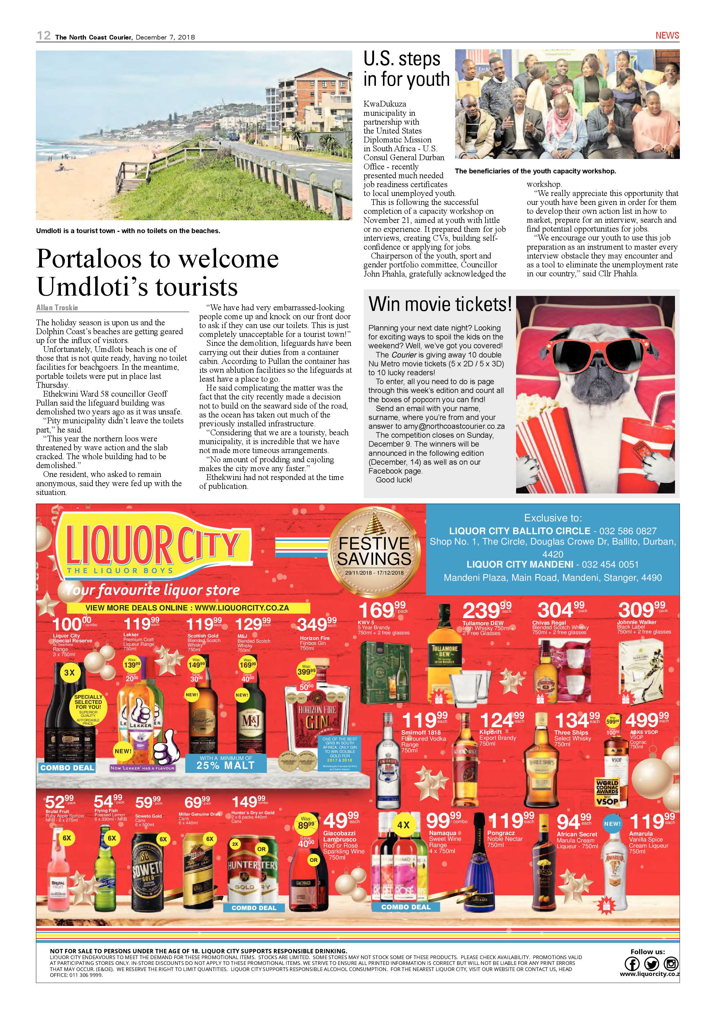 The North Coast Courier – 07 December 2018 page 12