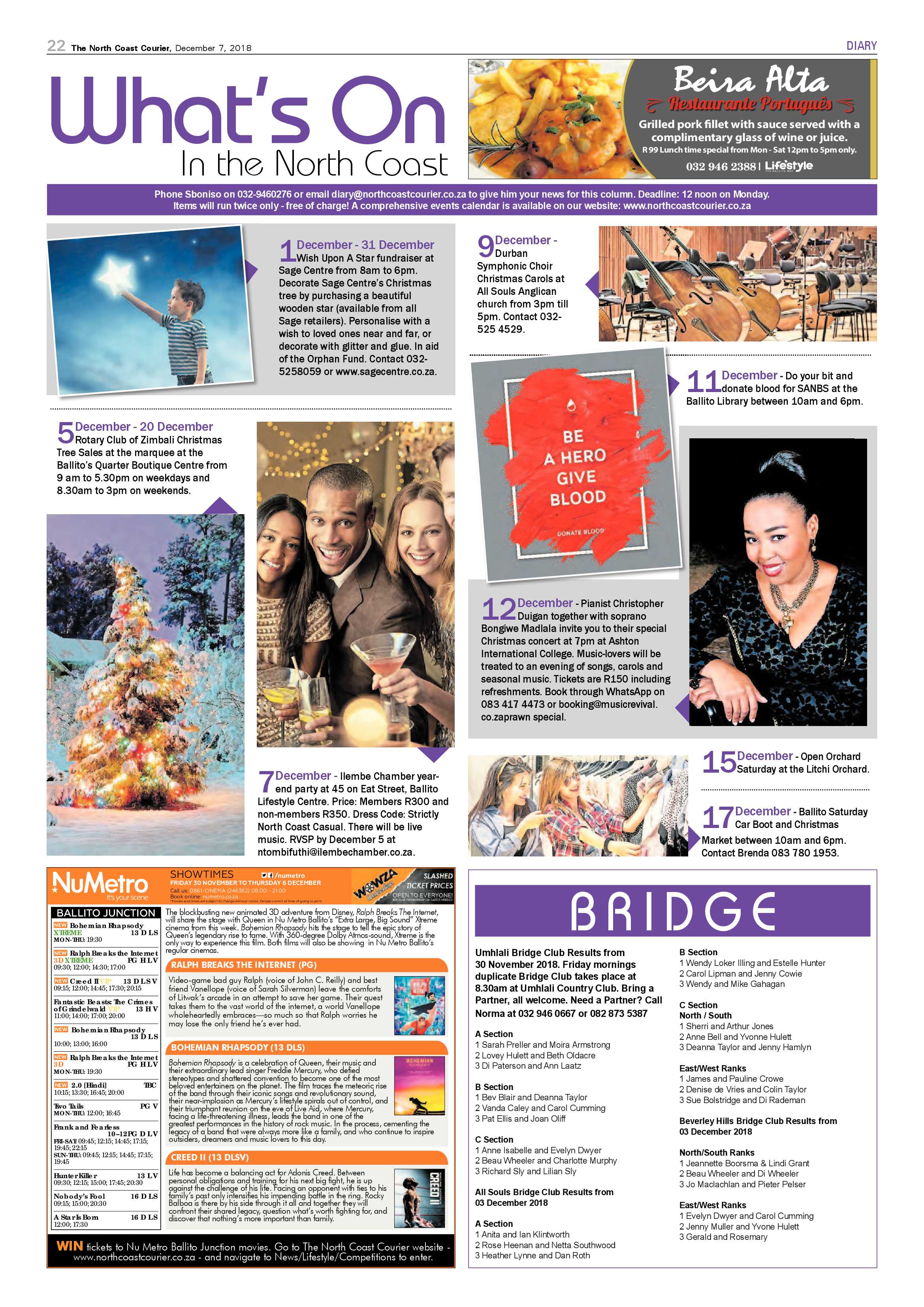 The North Coast Courier – 07 December 2018 page 22
