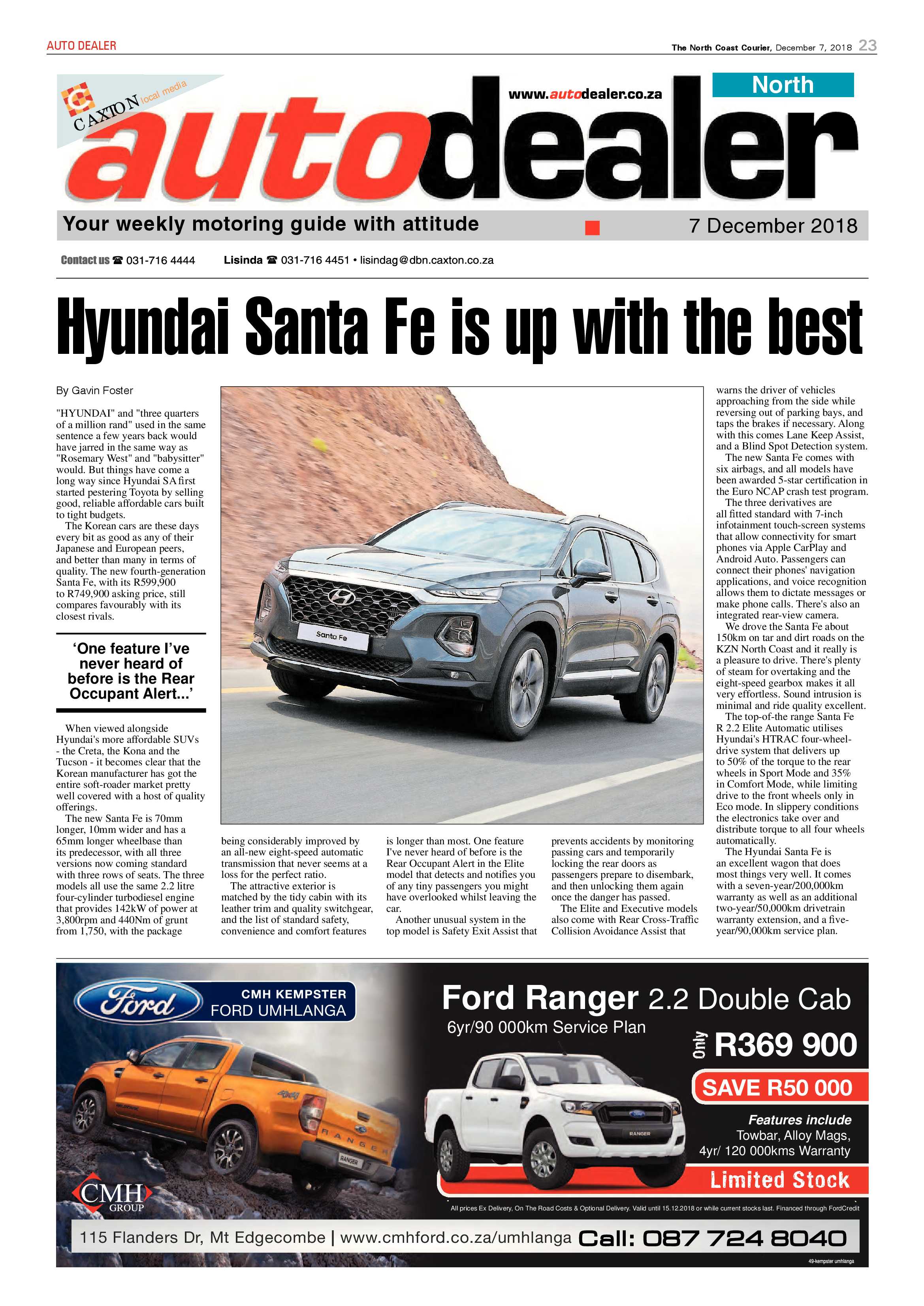 The North Coast Courier – 07 December 2018 page 23