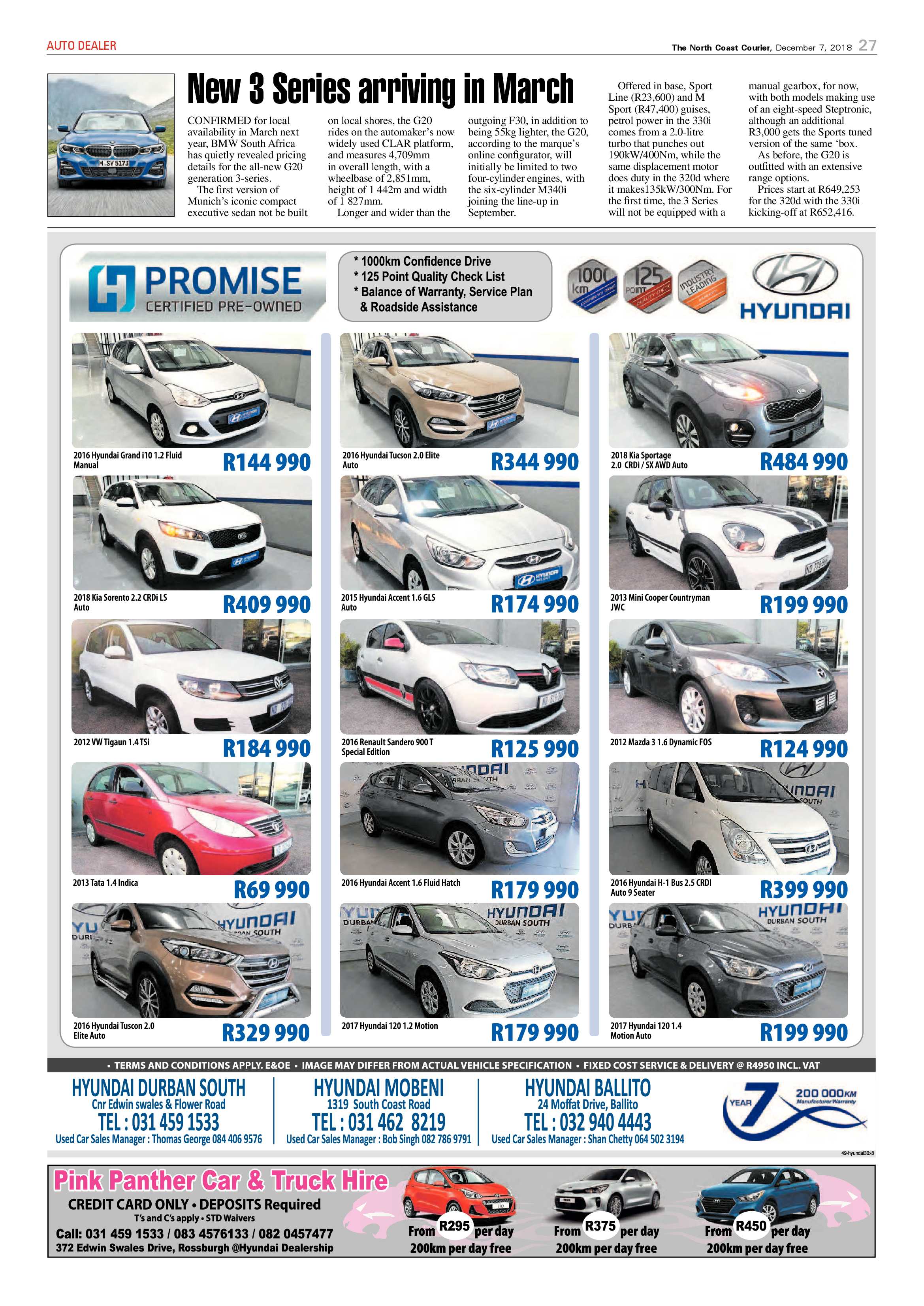 The North Coast Courier – 07 December 2018 page 27