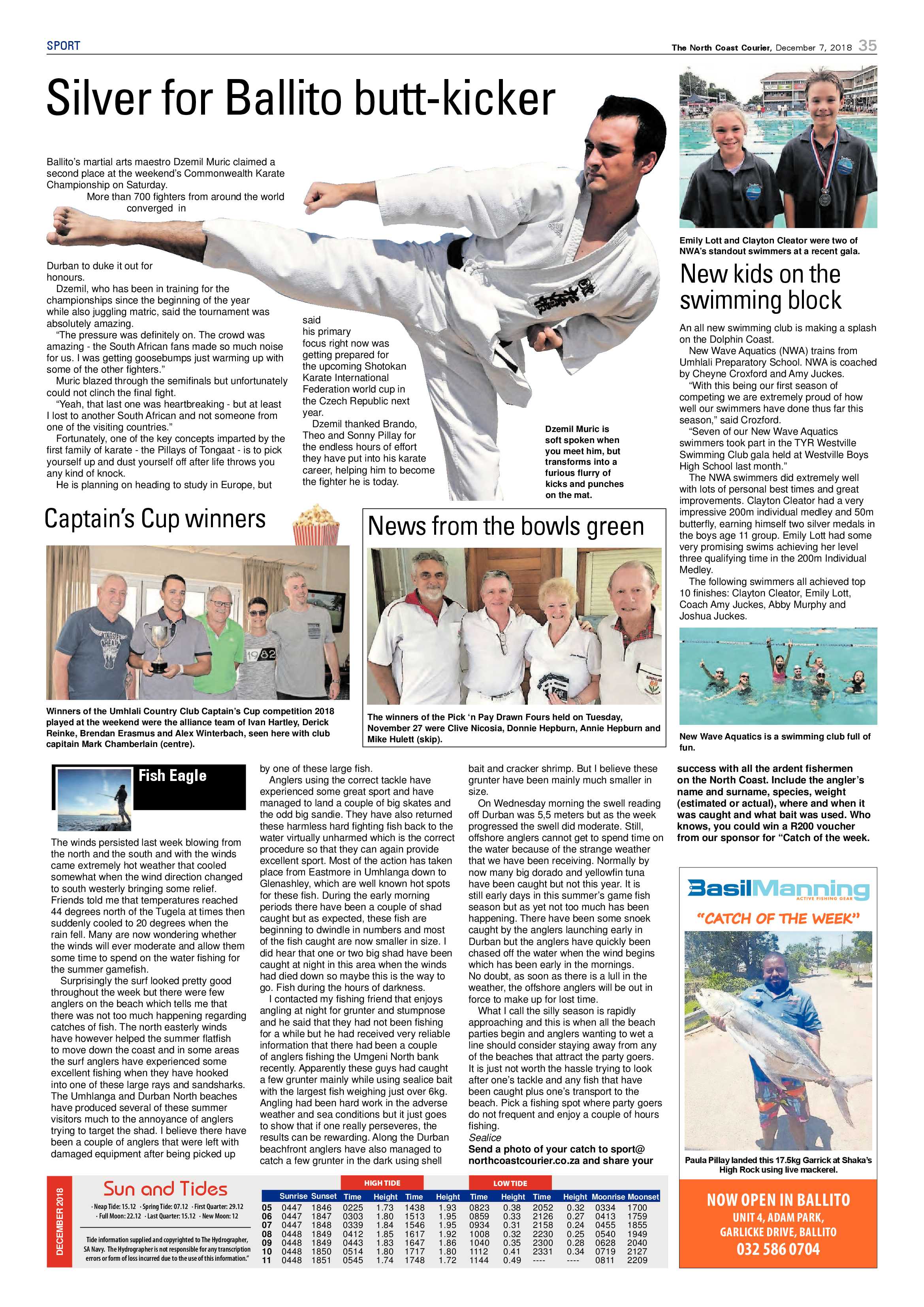 The North Coast Courier – 07 December 2018 page 35