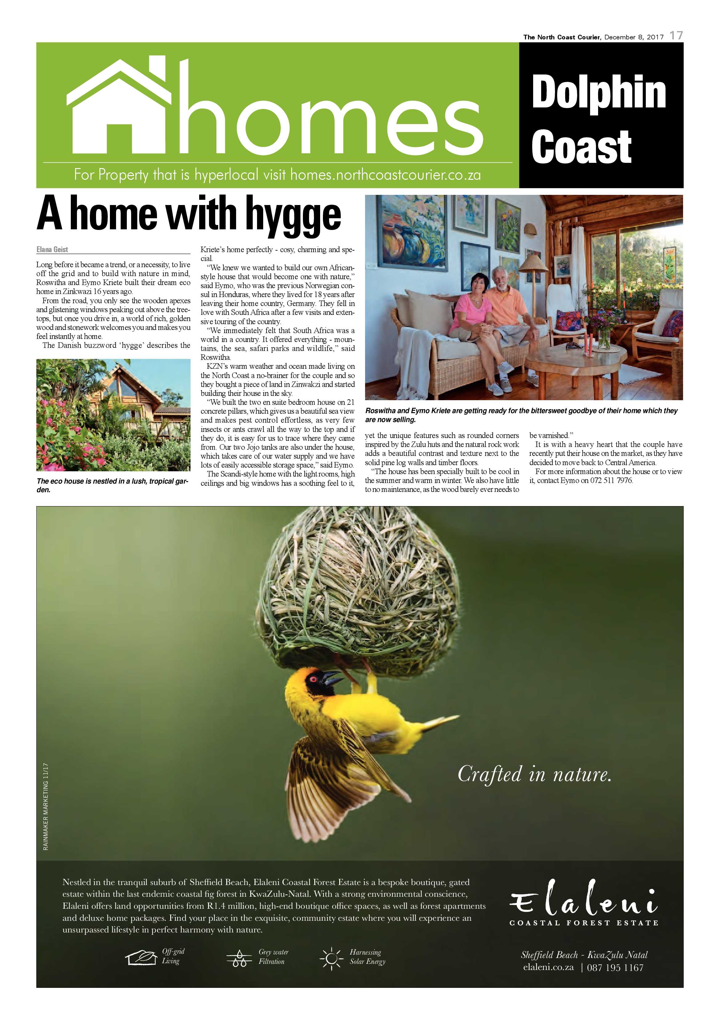 The North Coast Courier – 08 December 2017 page 17