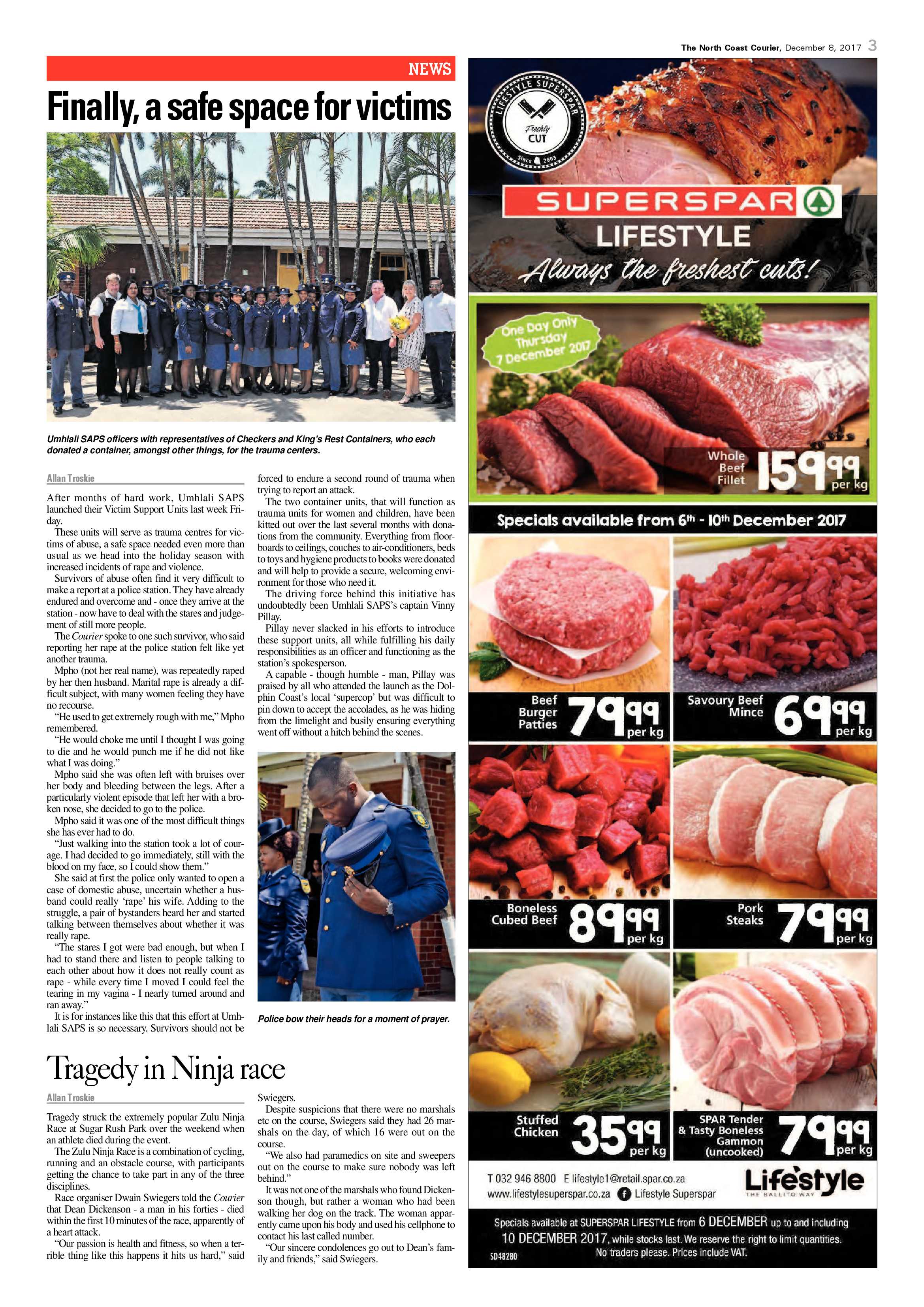The North Coast Courier – 08 December 2017 page 3