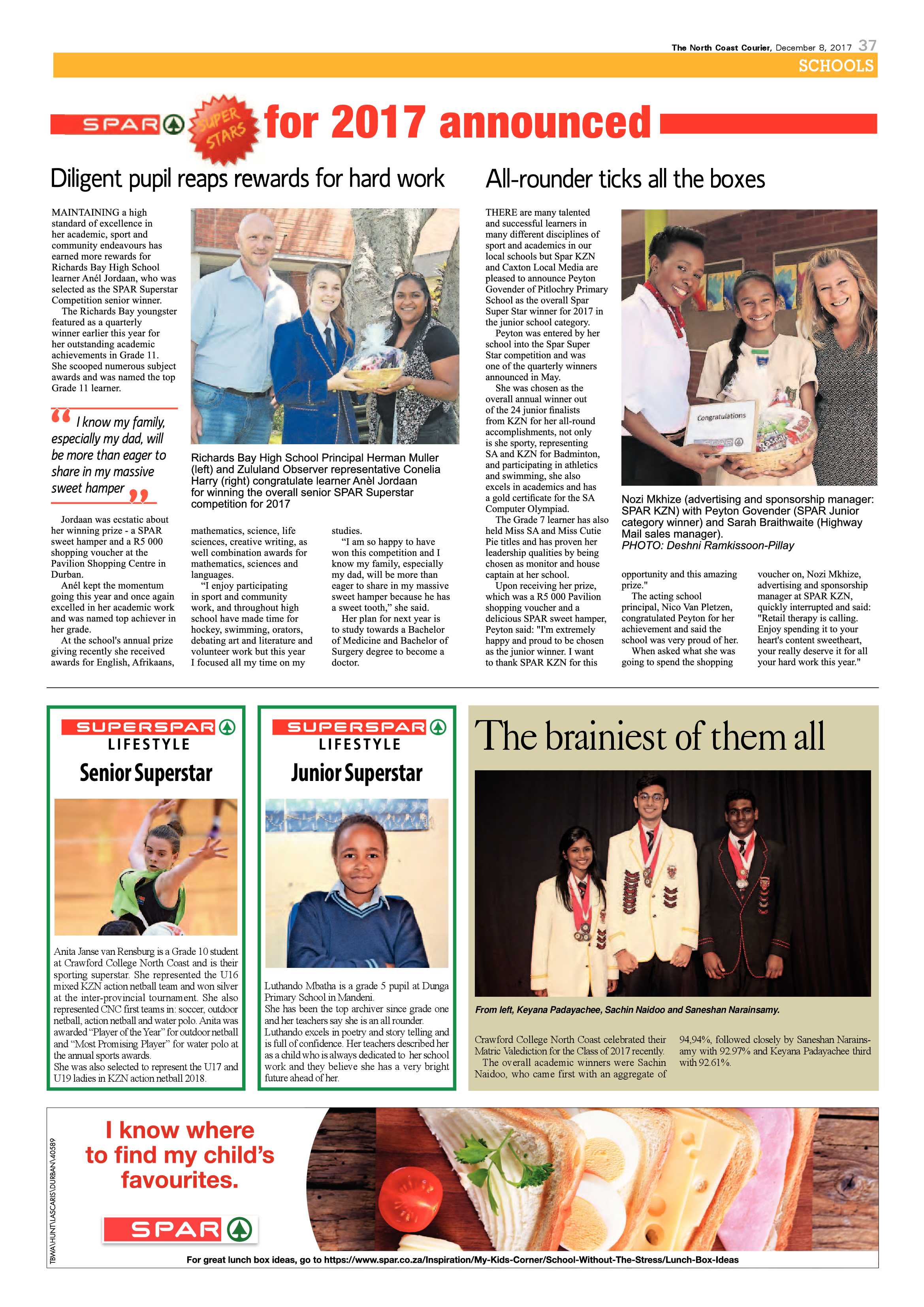 The North Coast Courier – 08 December 2017 page 37