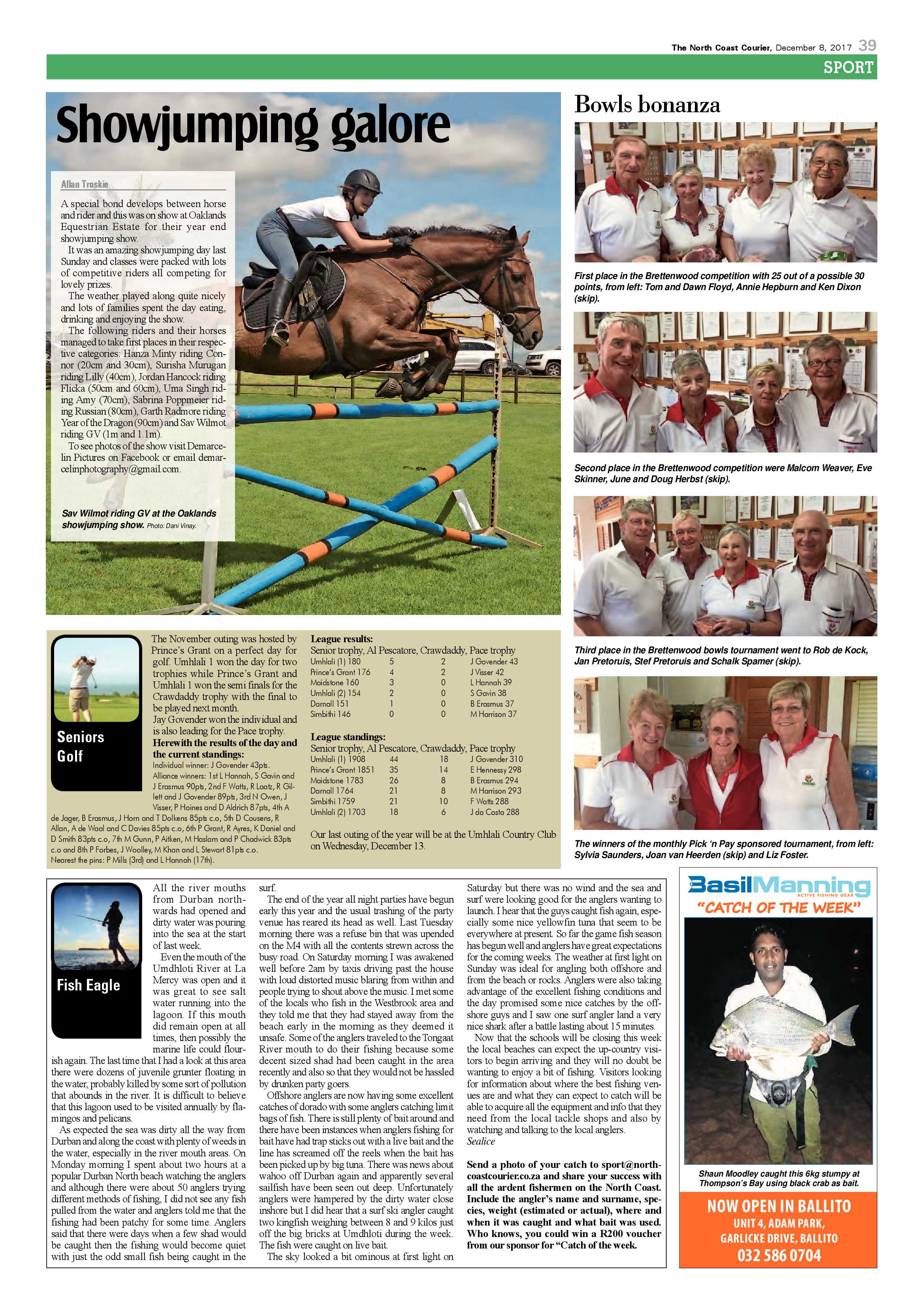 The North Coast Courier – 08 December 2017 page 39