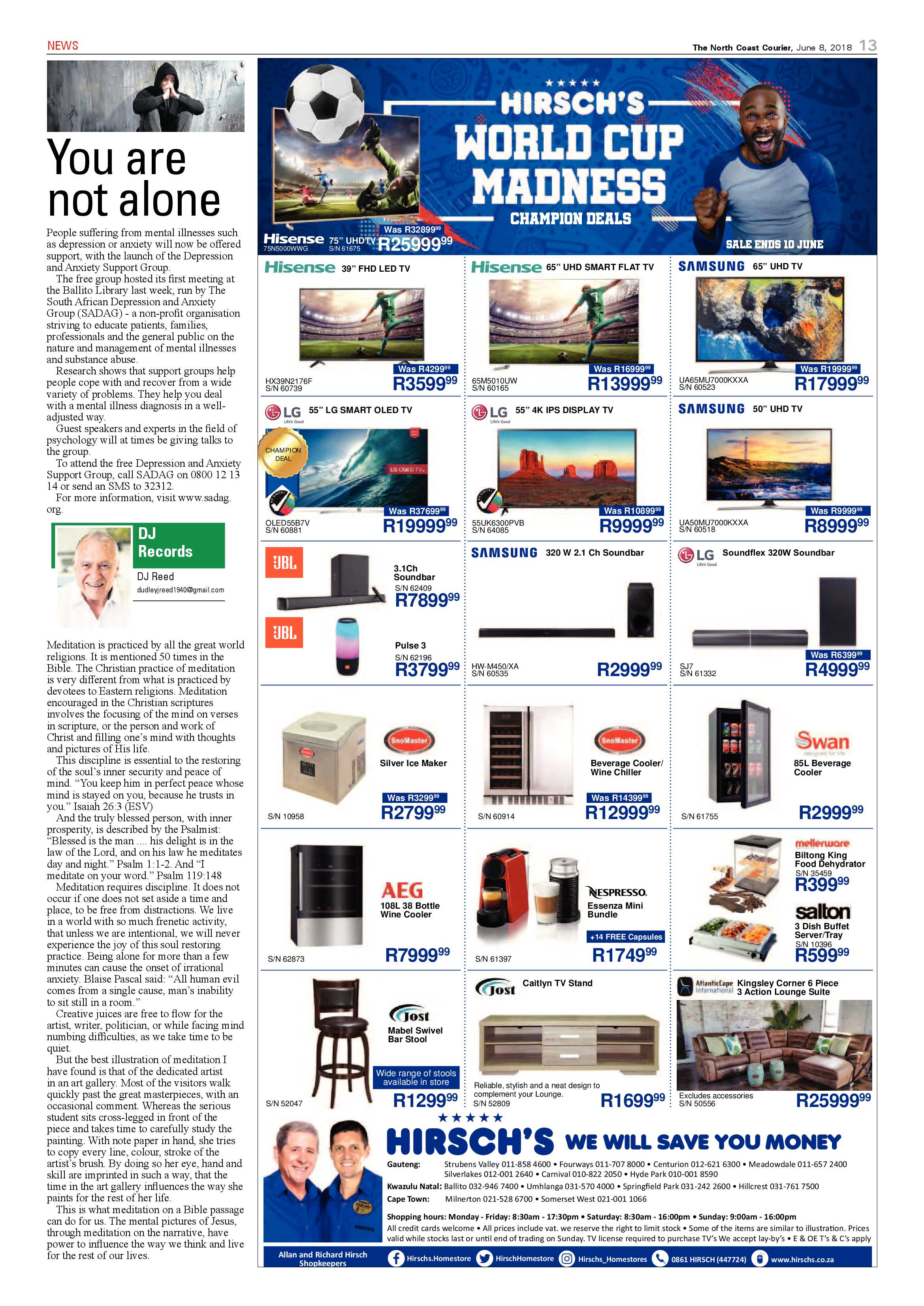 The North Coast Courier – 08 June 2018 page 13