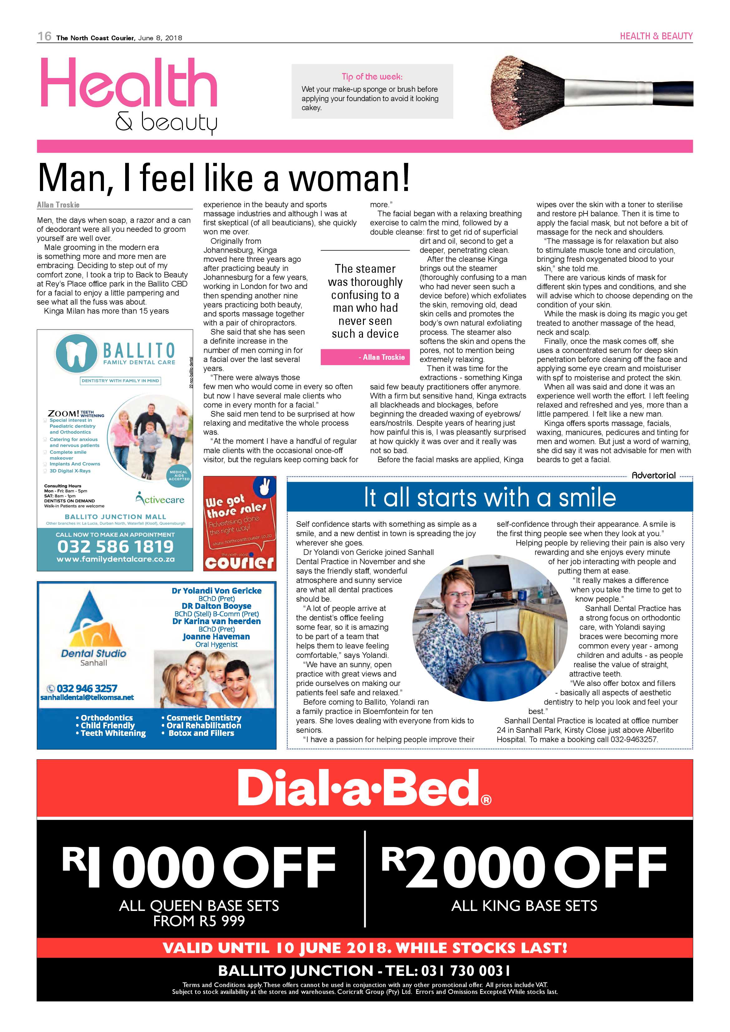 The North Coast Courier – 08 June 2018 page 16