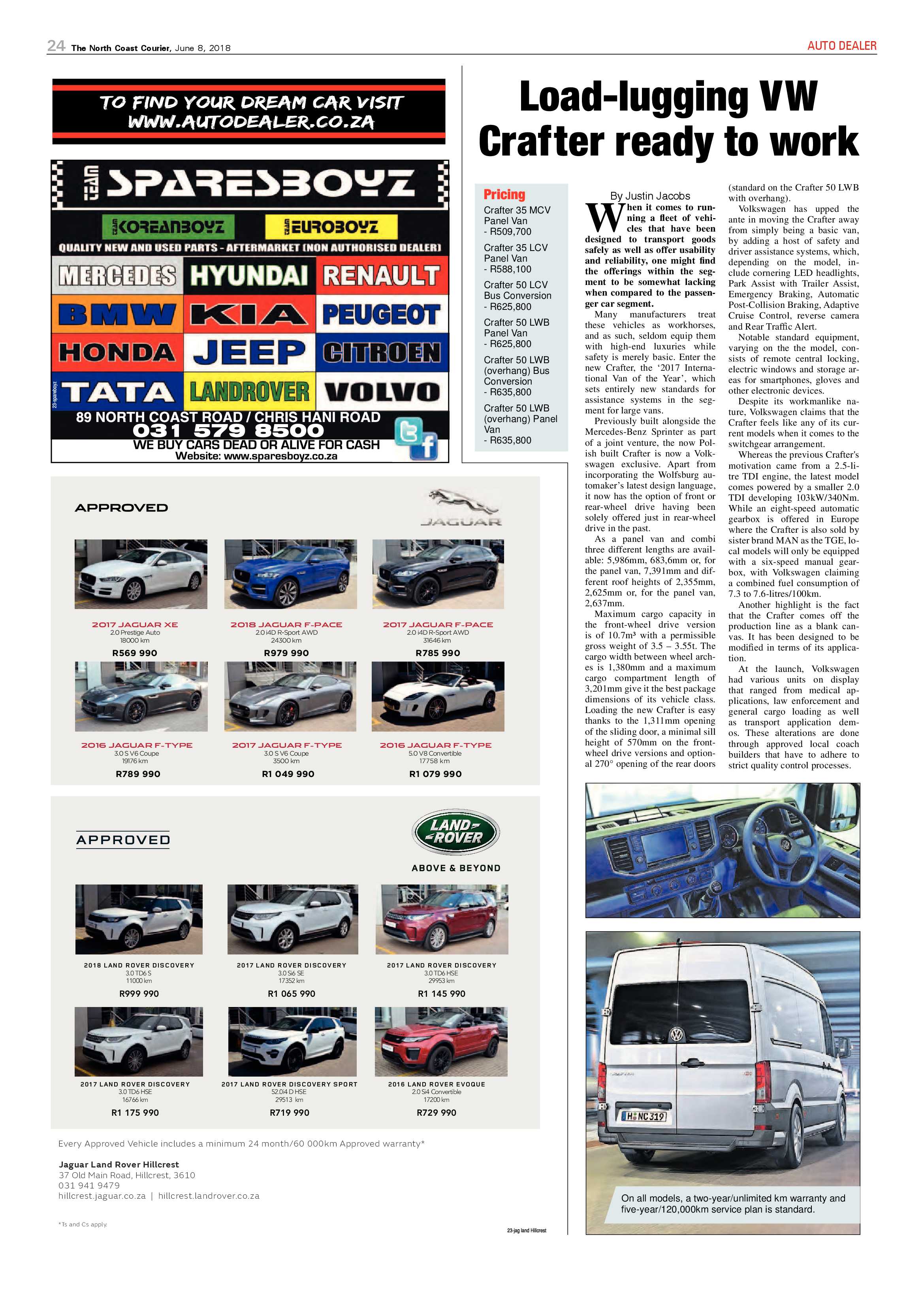 The North Coast Courier – 08 June 2018 page 24