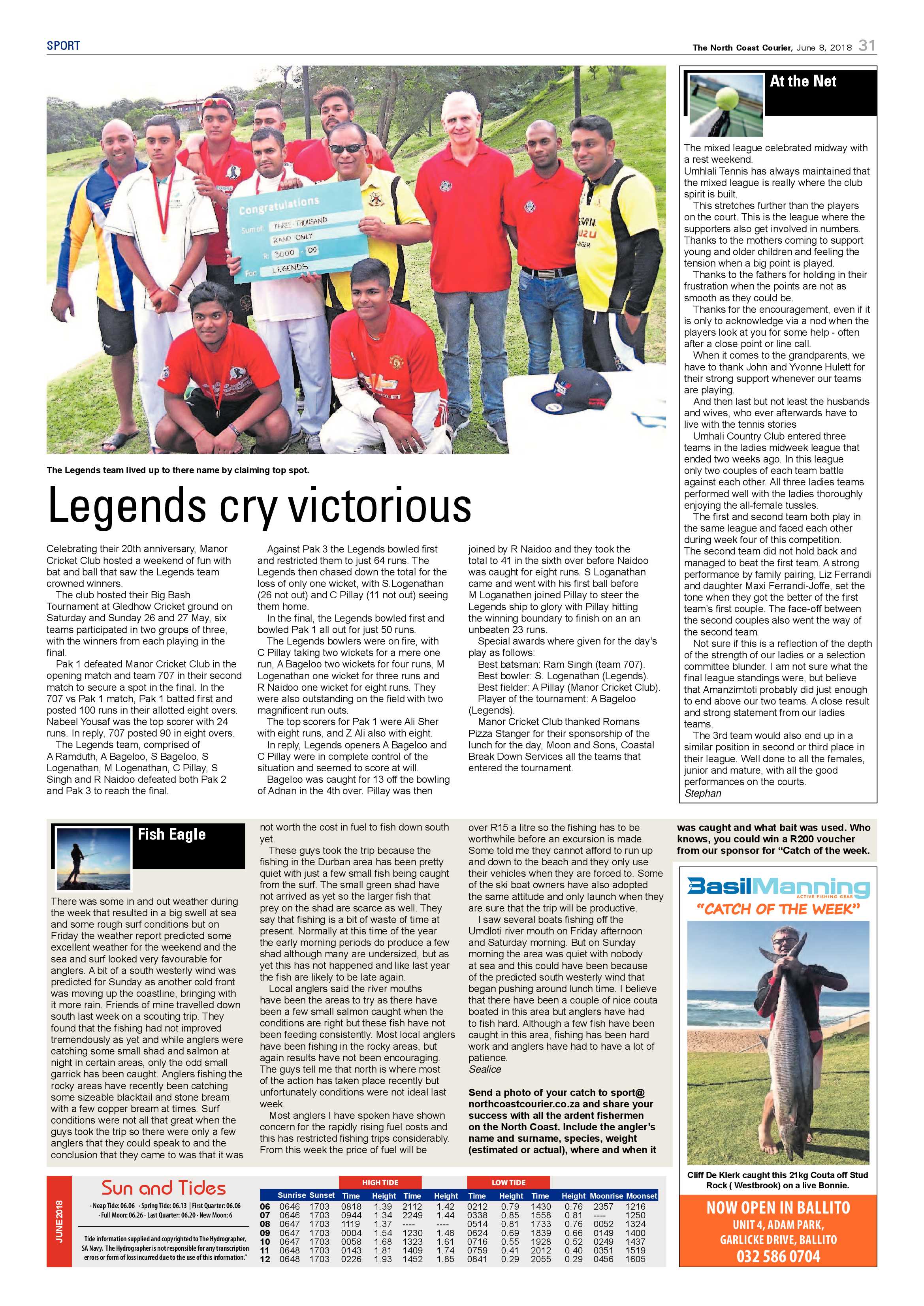 The North Coast Courier – 08 June 2018 page 31