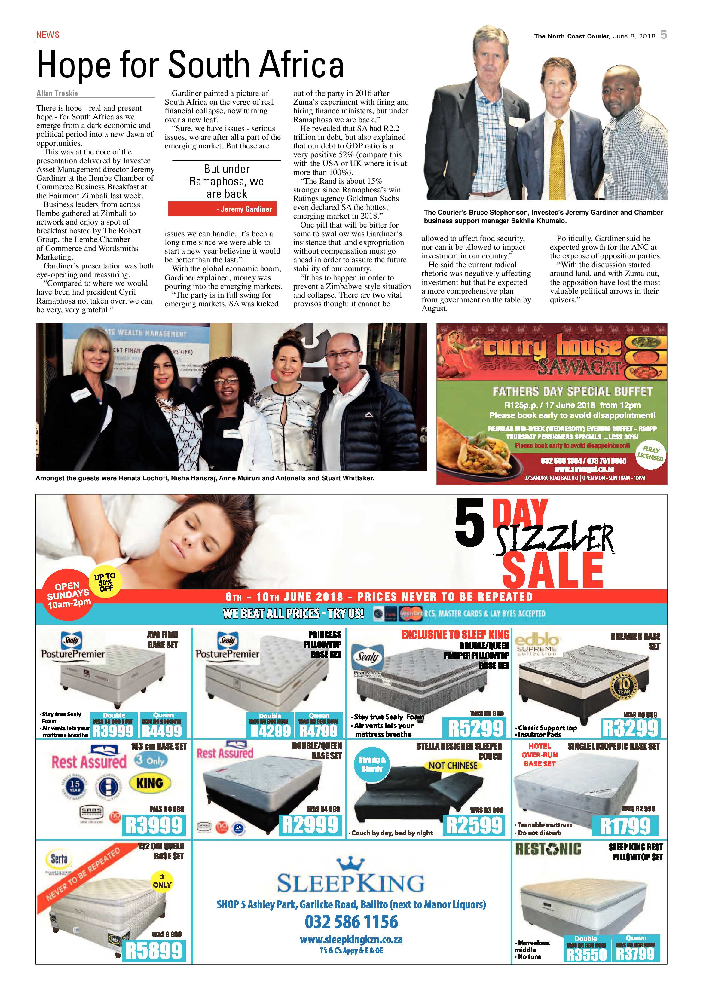 The North Coast Courier – 08 June 2018 page 5
