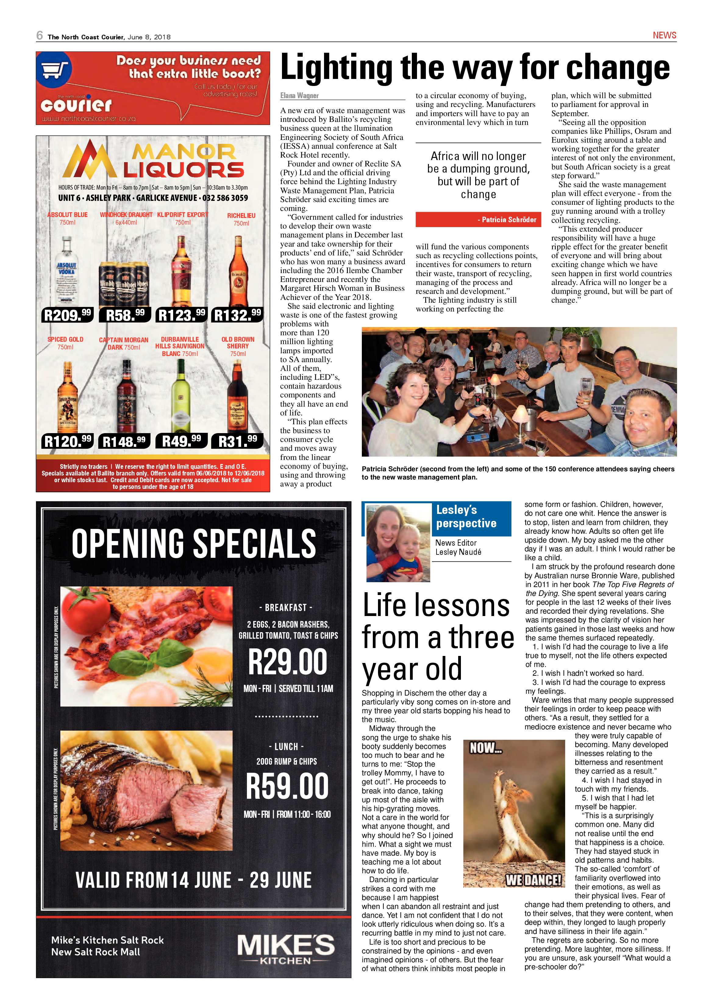 The North Coast Courier – 08 June 2018 page 6