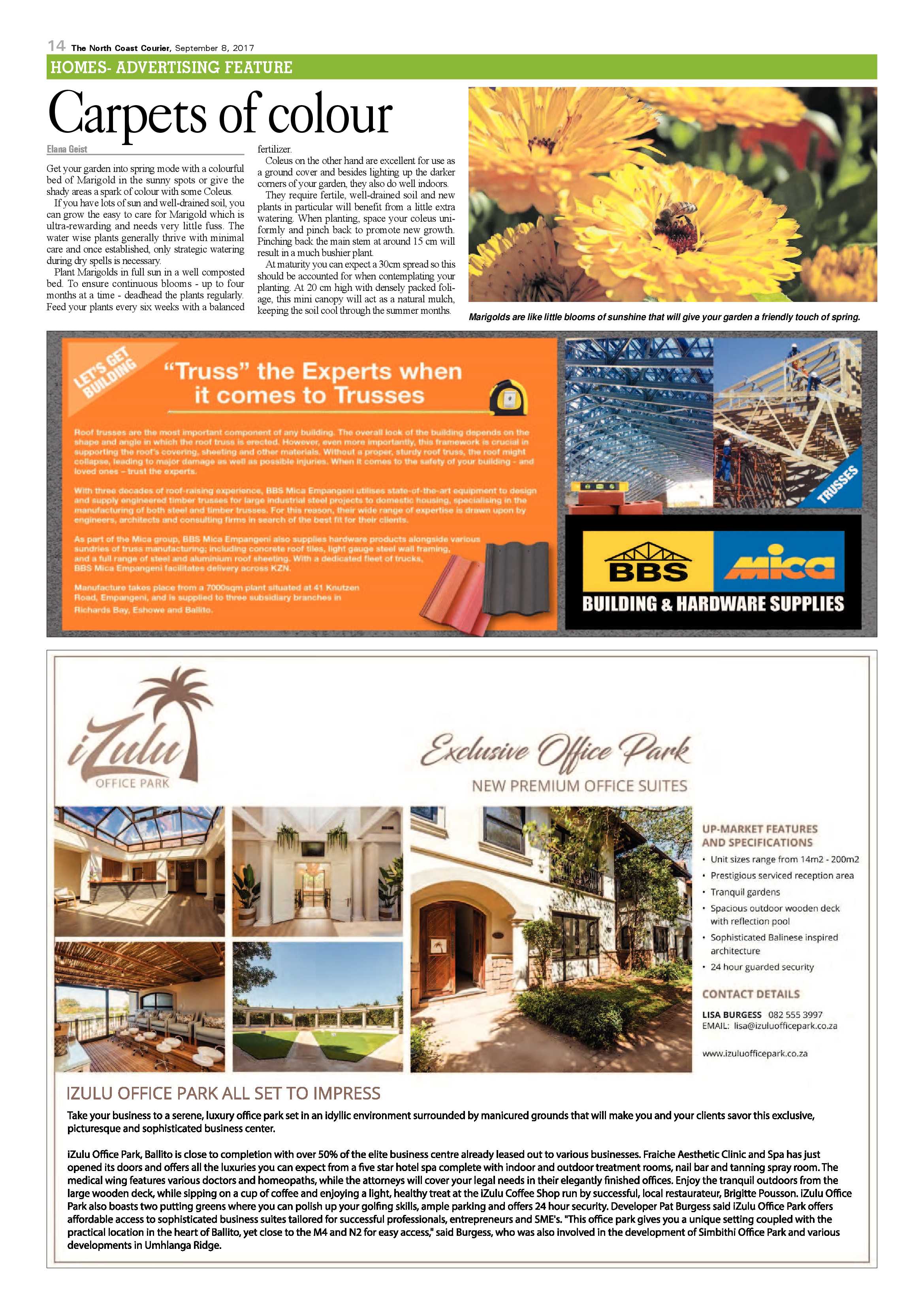 The North Coast Courier – 08 September 2017 page 14