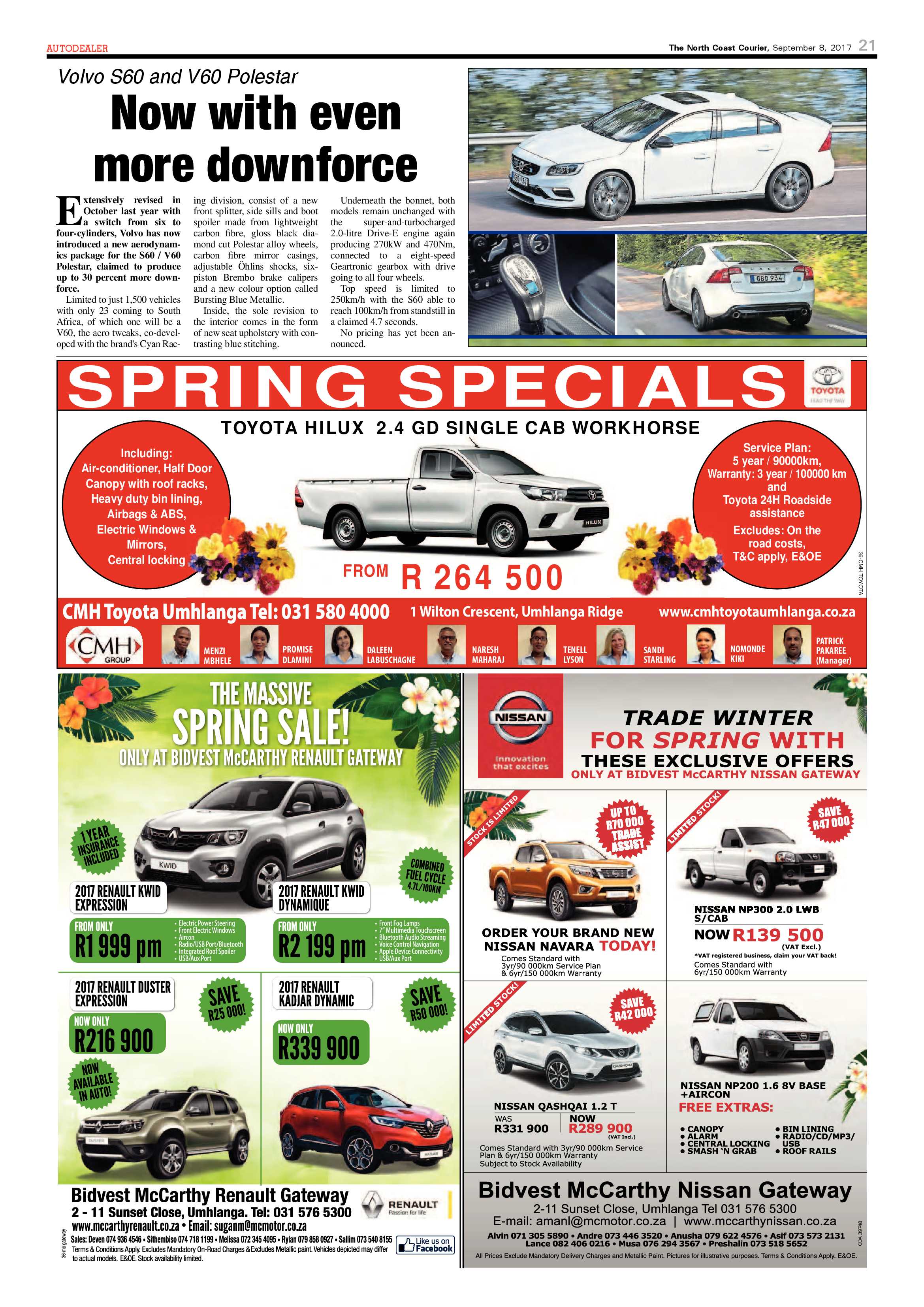 The North Coast Courier – 08 September 2017 page 21