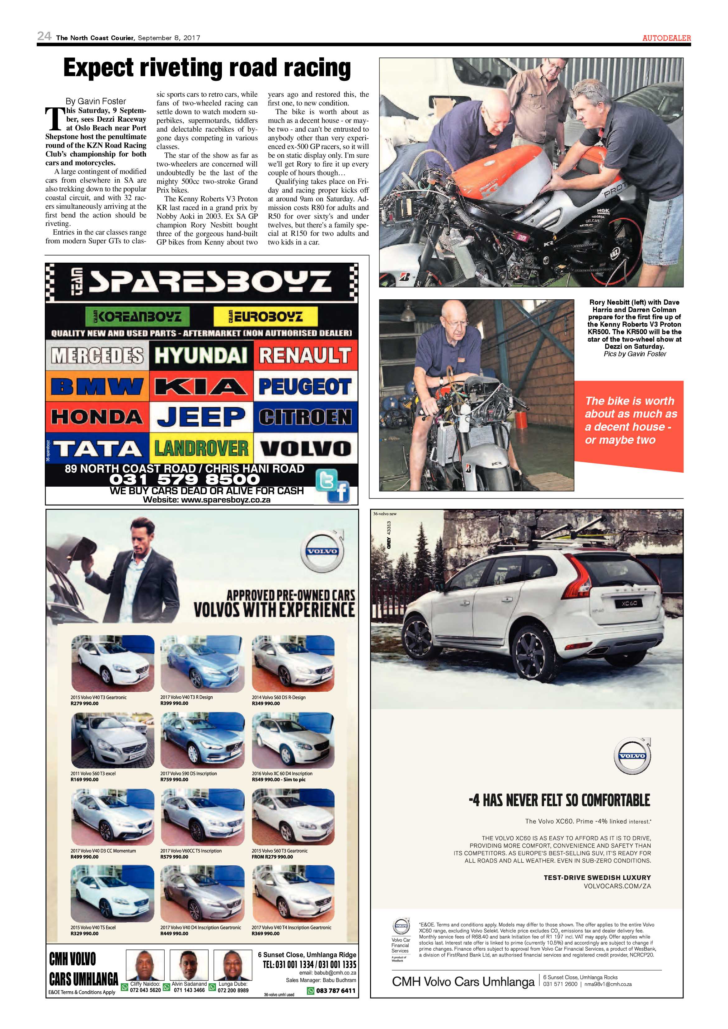 The North Coast Courier – 08 September 2017 page 24