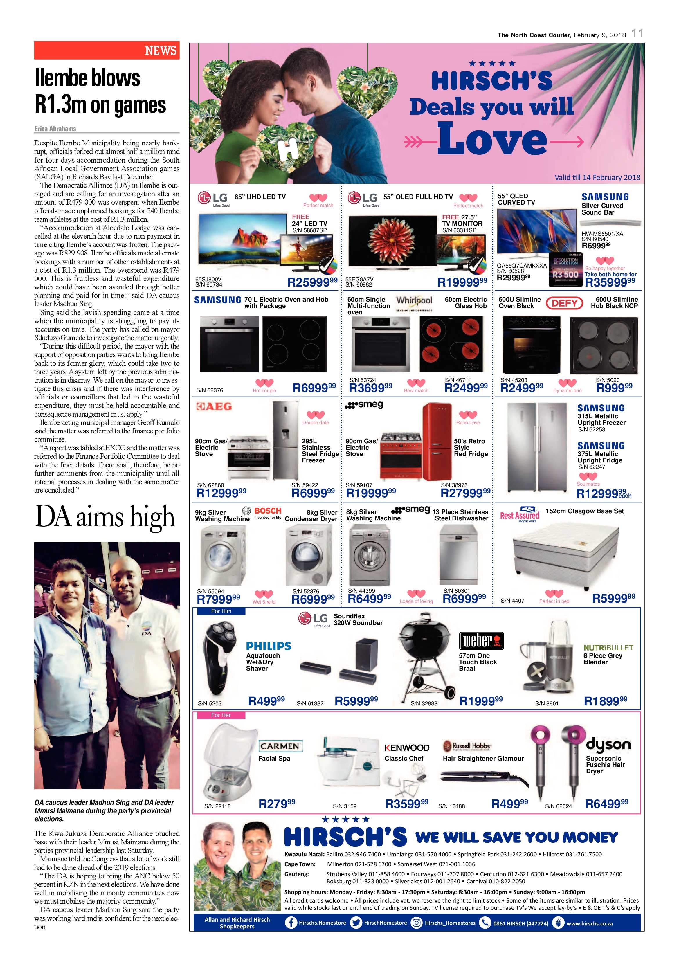The North Coast Courier – 09 February 2018 page 11
