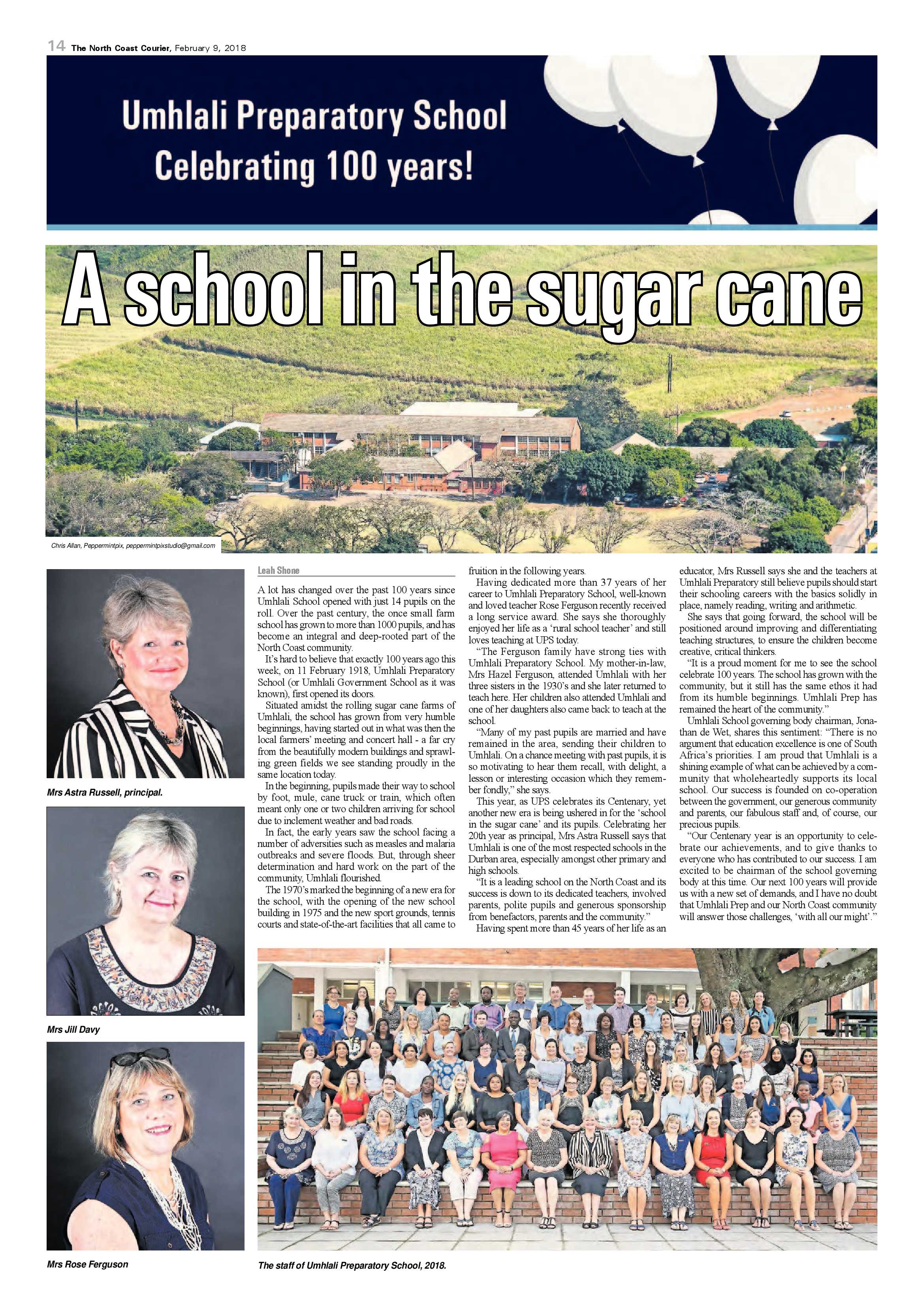 The North Coast Courier – 09 February 2018 page 14