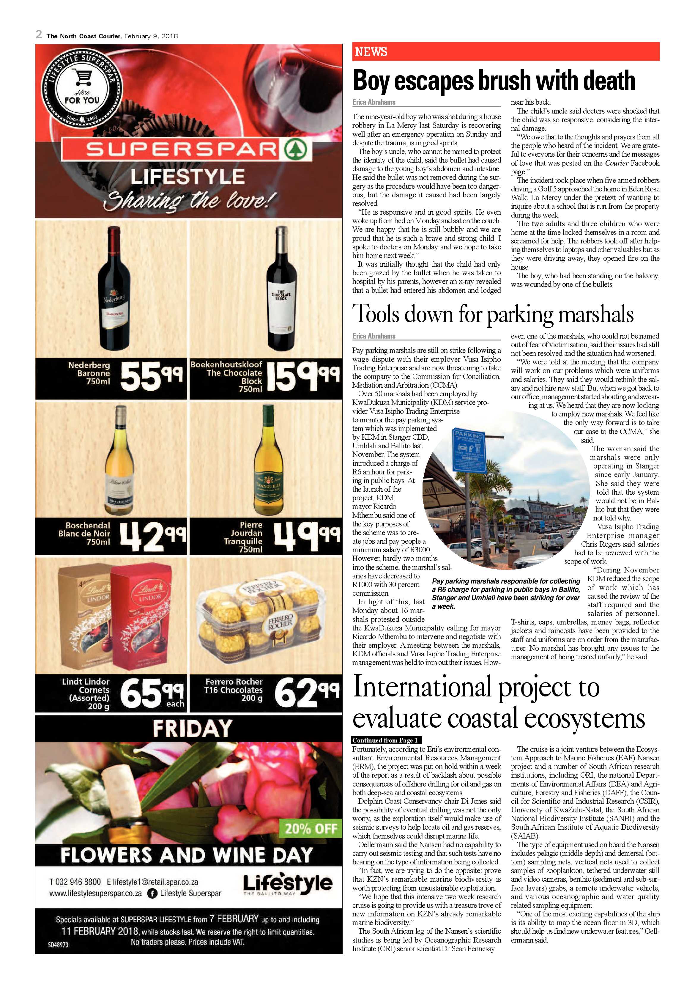 The North Coast Courier – 09 February 2018 page 2