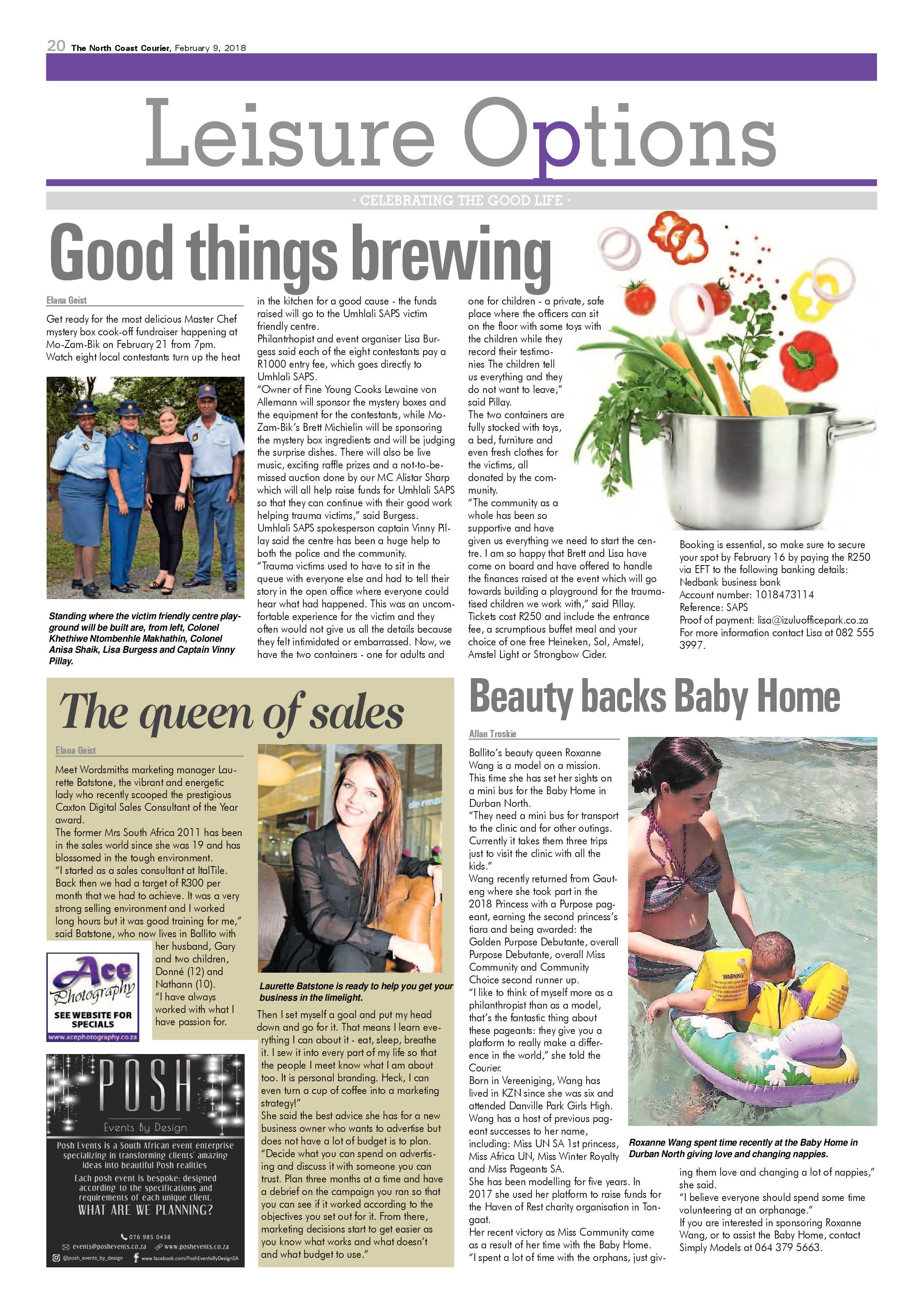 The North Coast Courier – 09 February 2018 page 20