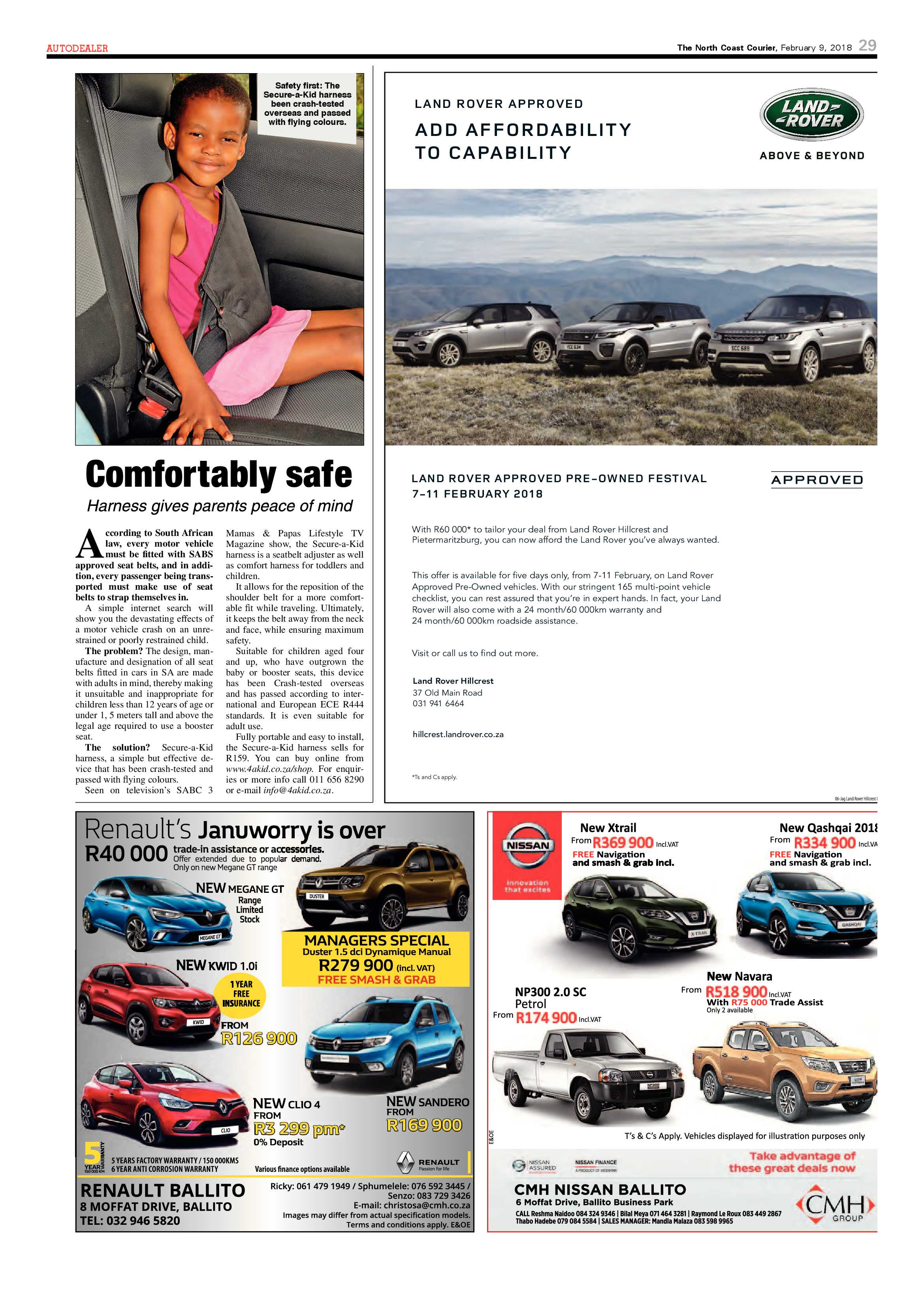 The North Coast Courier – 09 February 2018 page 29