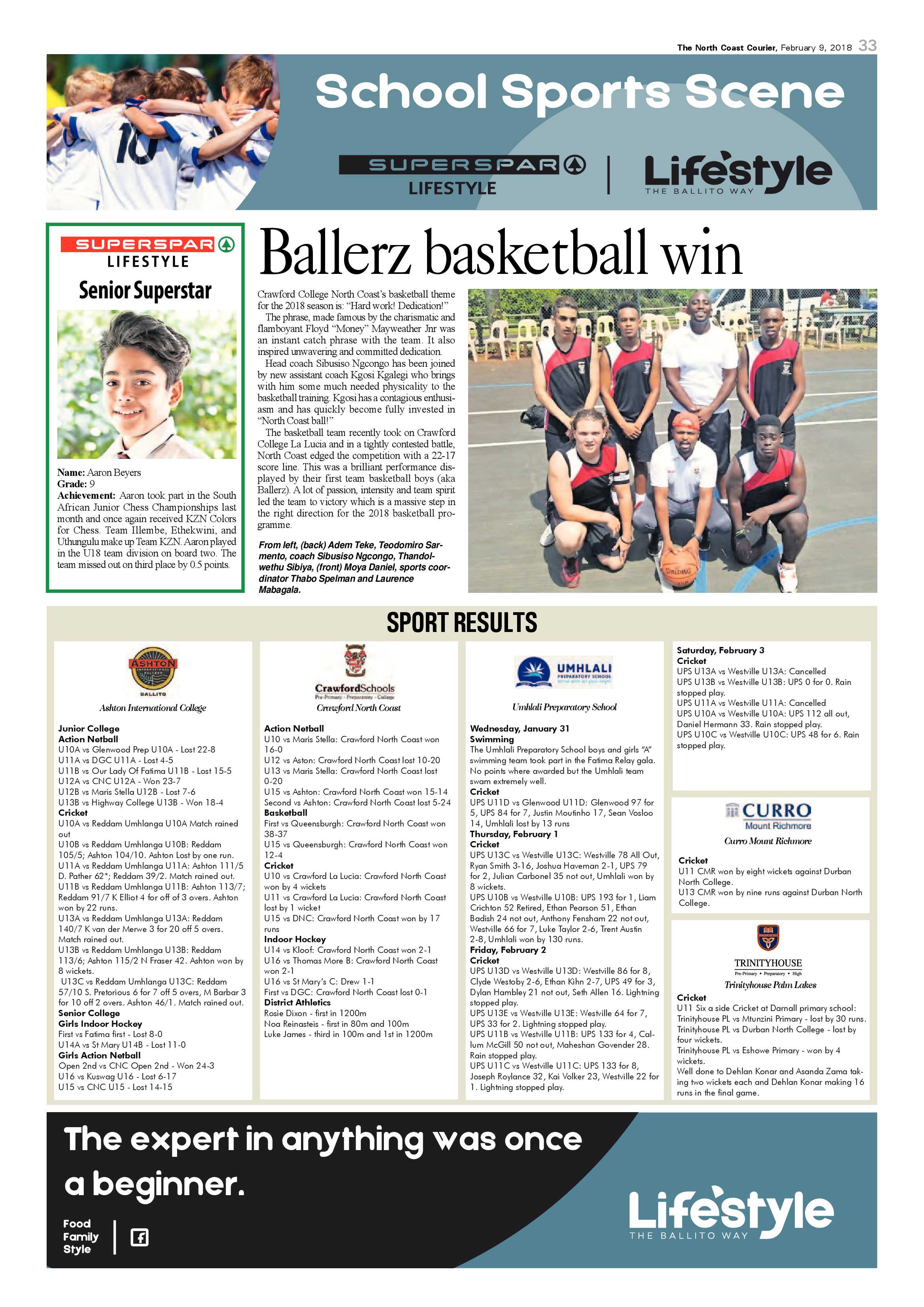The North Coast Courier – 09 February 2018 page 33