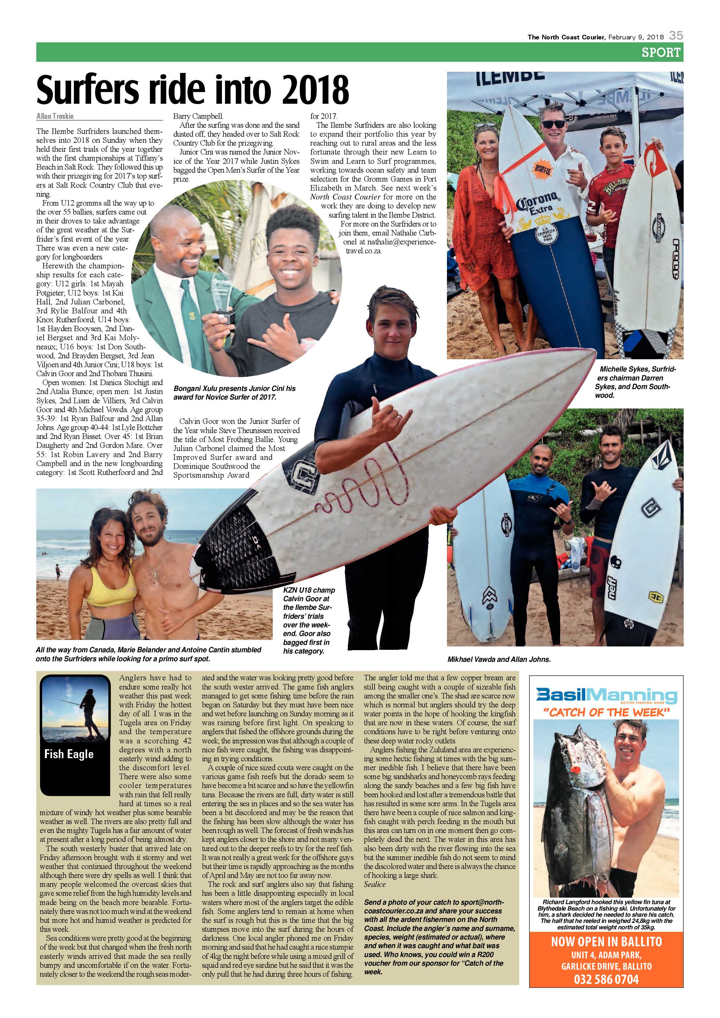 The North Coast Courier – 09 February 2018 page 35