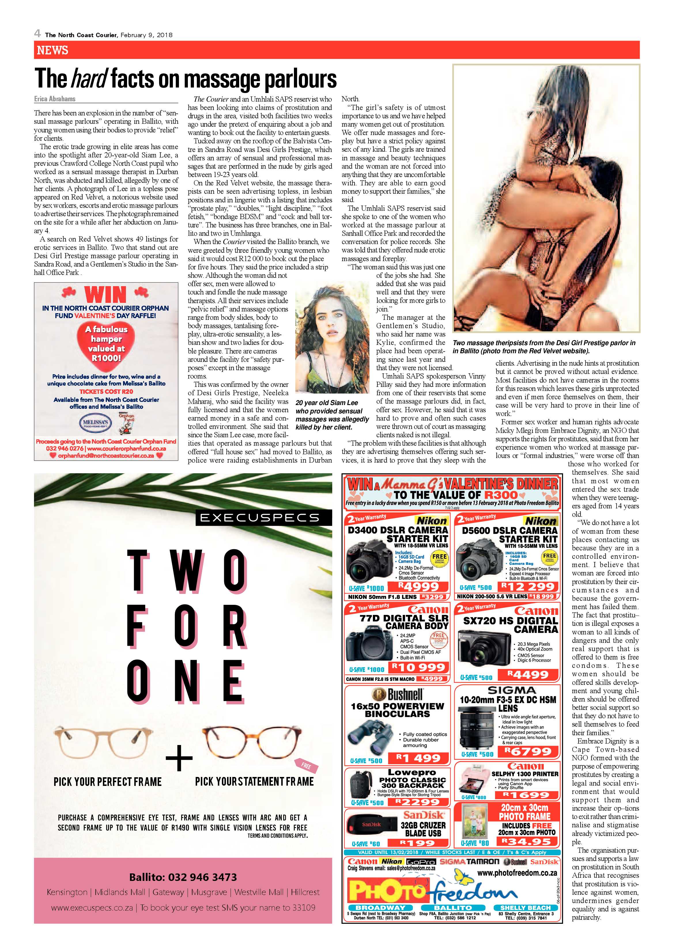 The North Coast Courier – 09 February 2018 page 4