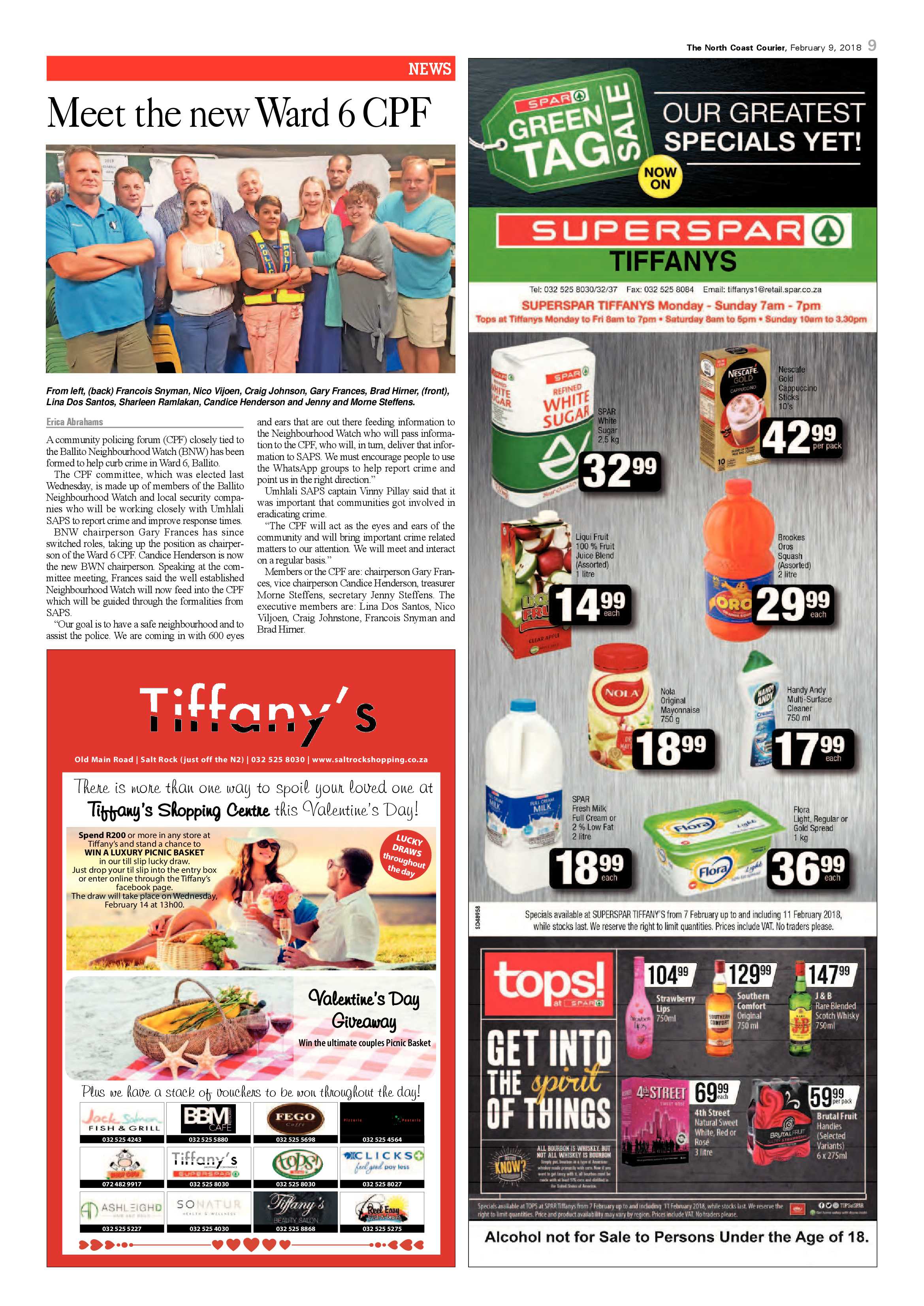 The North Coast Courier – 09 February 2018 page 9
