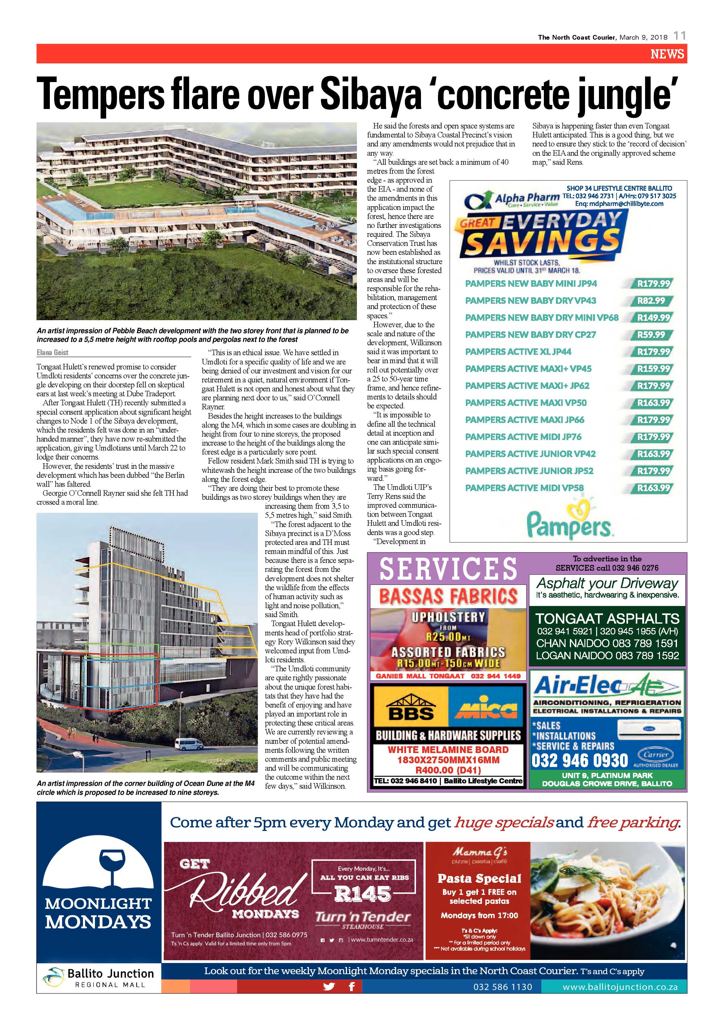 The North Coast Courier – 09 March 2018 page 11