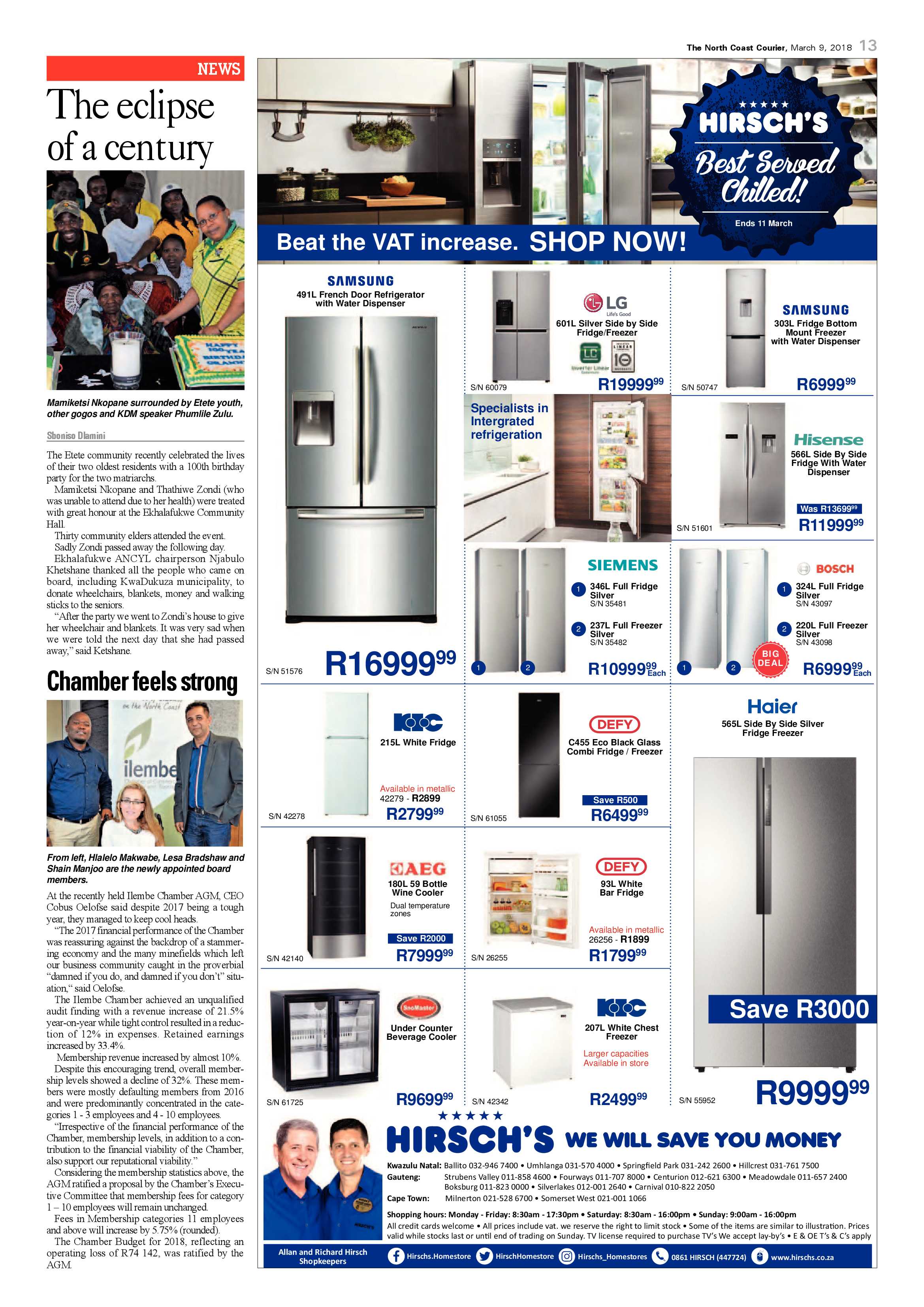 The North Coast Courier – 09 March 2018 page 13