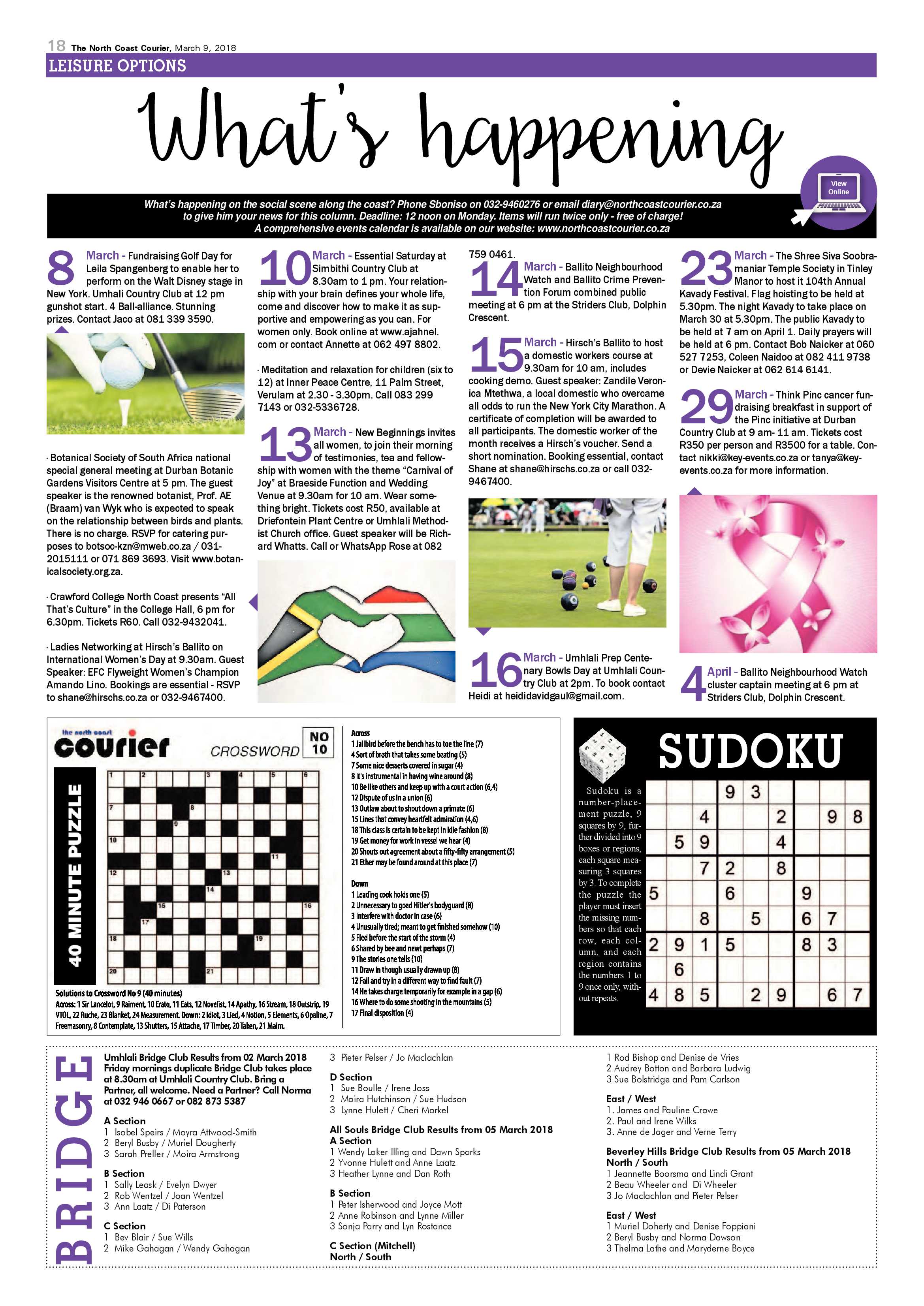 The North Coast Courier – 09 March 2018 page 18