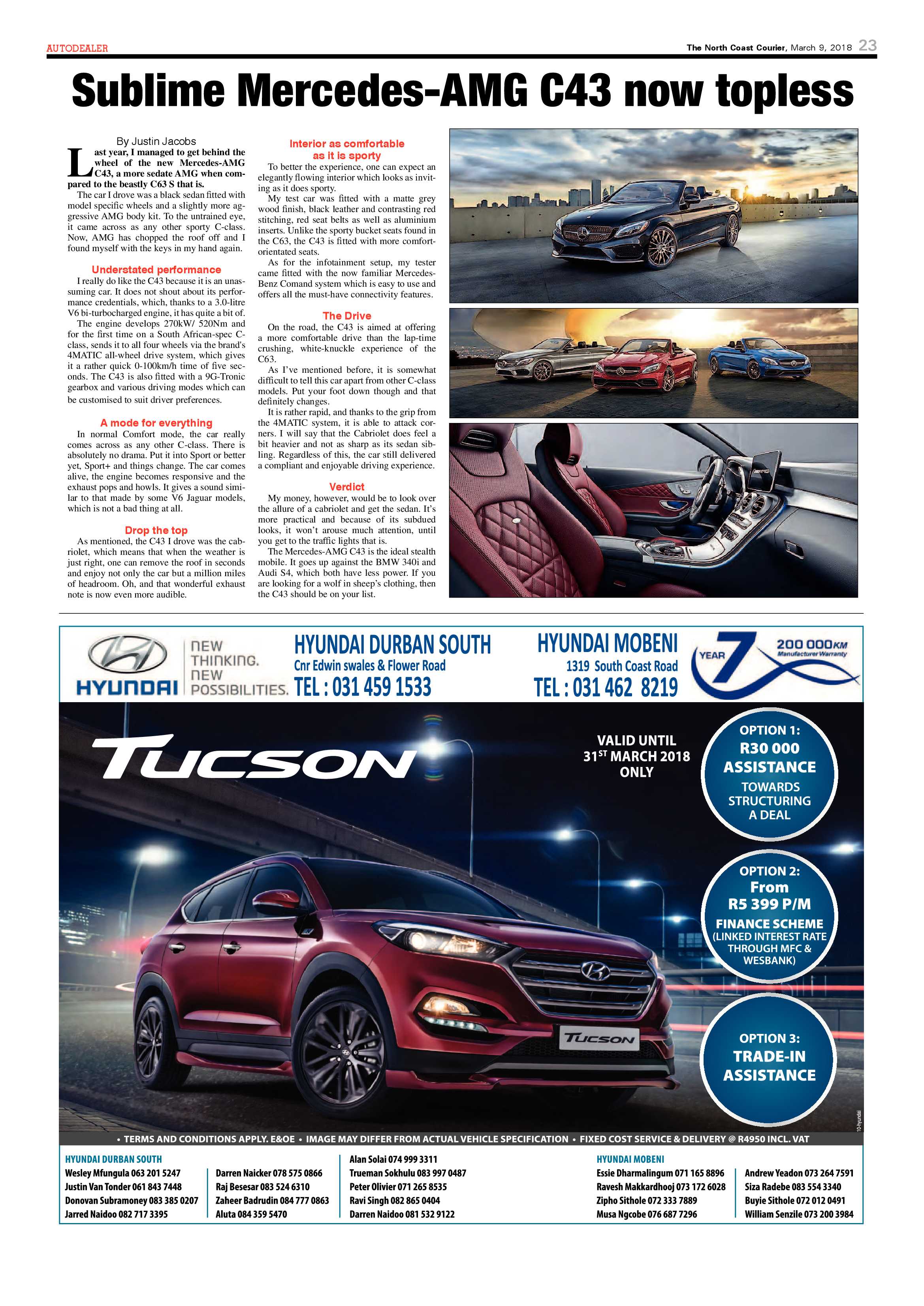 The North Coast Courier – 09 March 2018 page 23