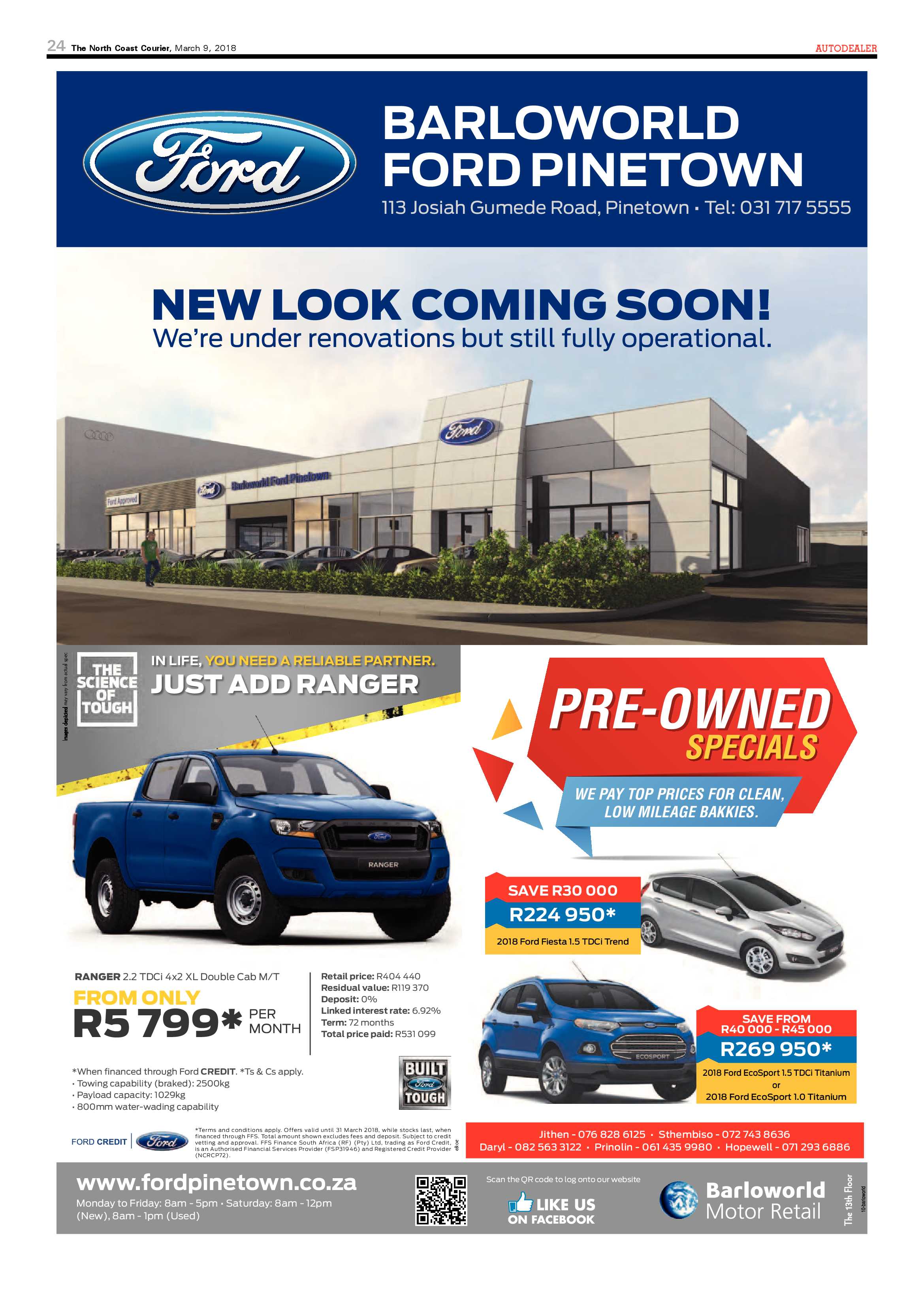 The North Coast Courier – 09 March 2018 page 24
