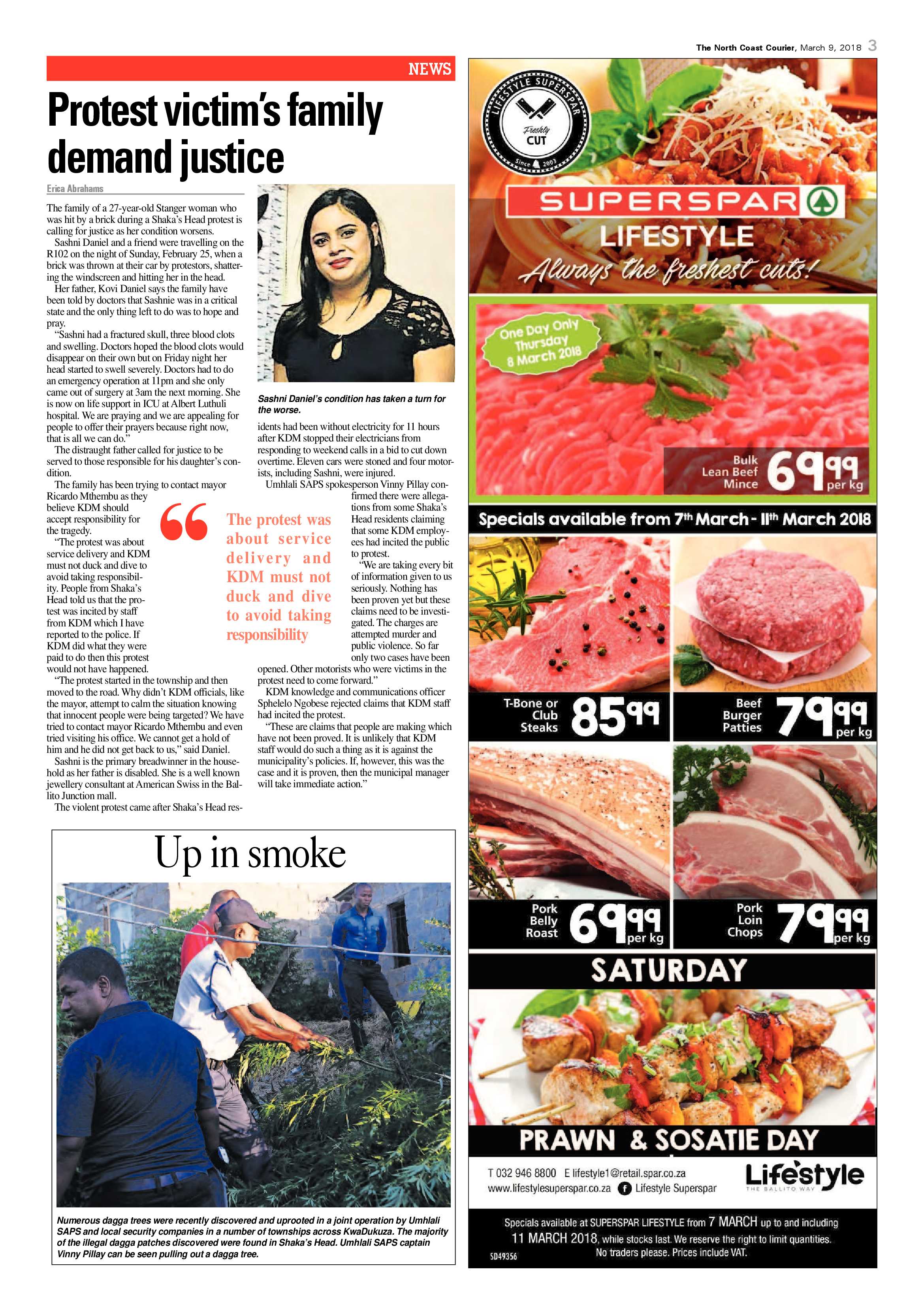 The North Coast Courier – 09 March 2018 page 3